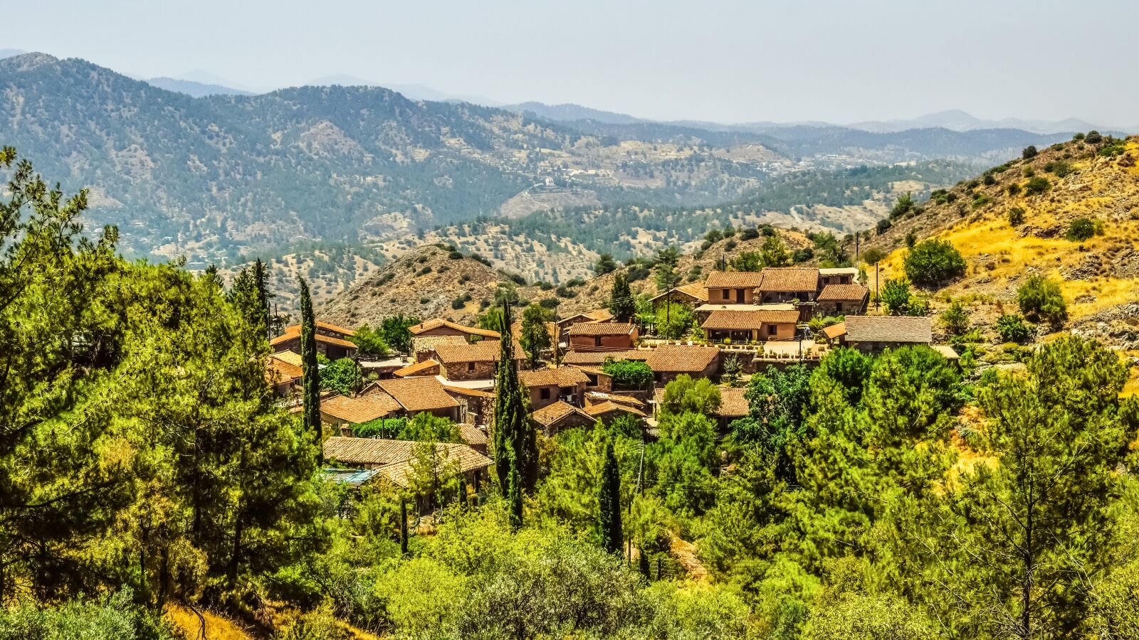 Nikon D3300 sample photo. Cyprus, fikardou, village photography
