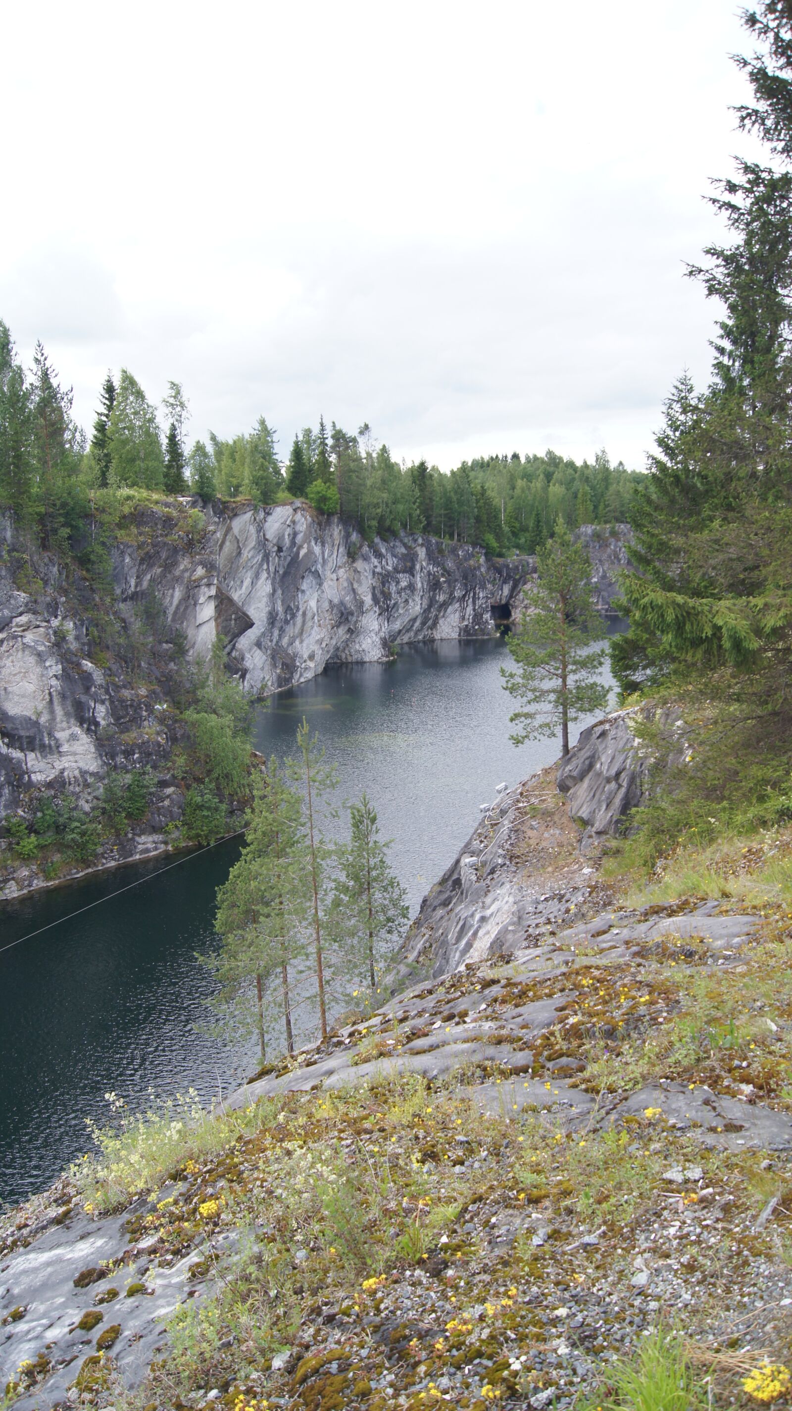 Sony SLT-A55 (SLT-A55V) sample photo. Nature, quarry, karelia photography