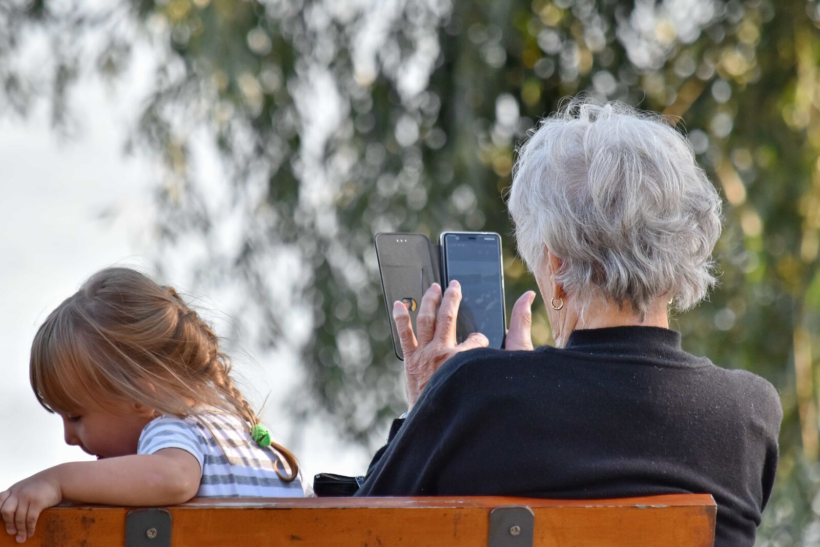 Nikon D5500 sample photo. Entertainment, grandchild, granddaughter, grandmother photography