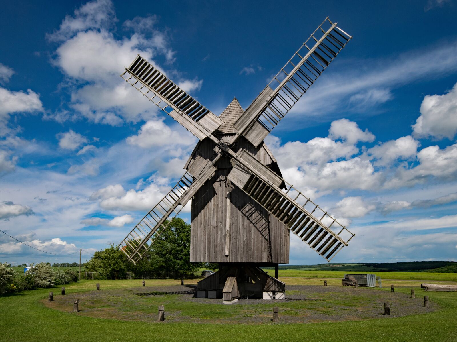 Nikon D5300 sample photo. Post mill, nativity village photography