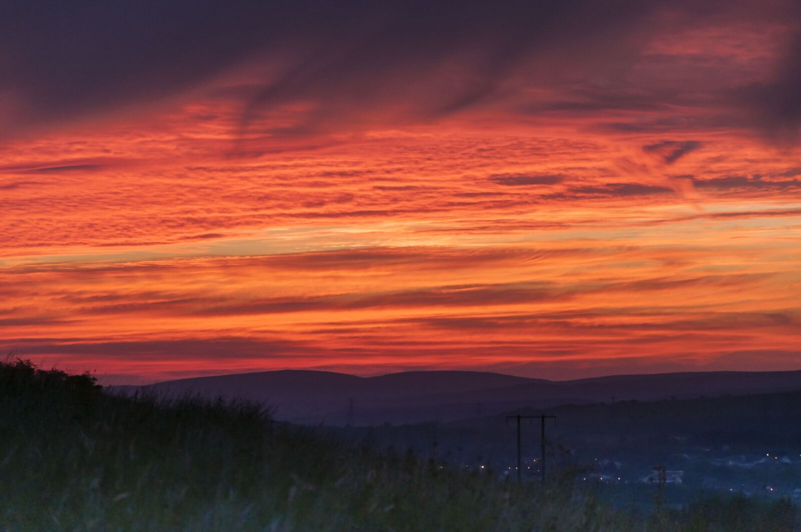 Nikon D90 sample photo. Sunset, sky, silhouette photography