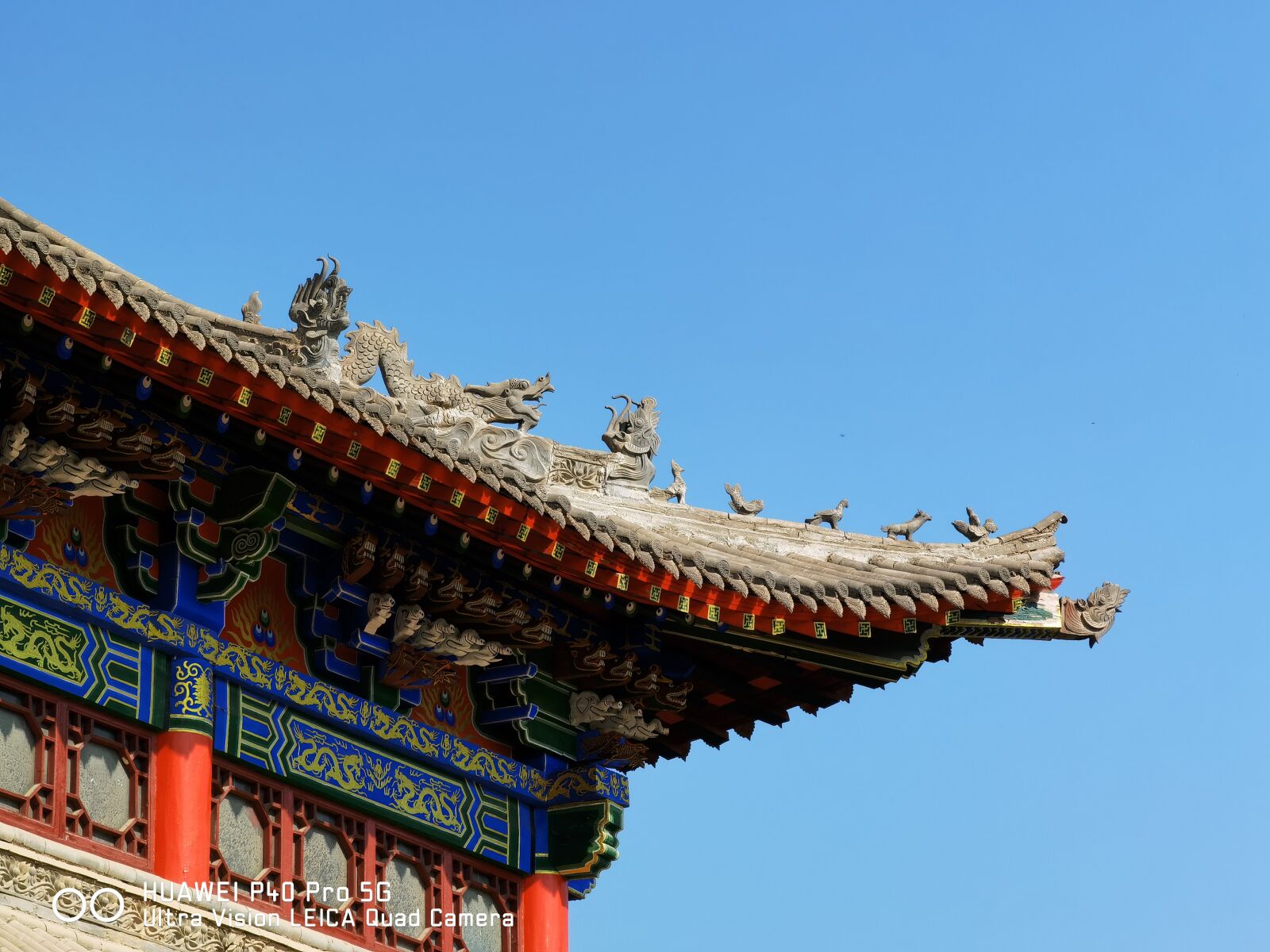 HUAWEI ELS-AN00 sample photo. The scenery, cornices, china photography
