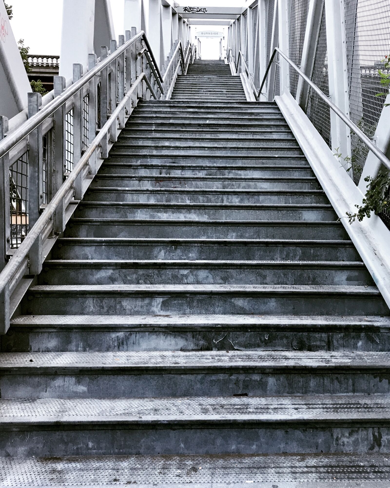 Apple iPhone 7 sample photo. Step, handrail, steps photography