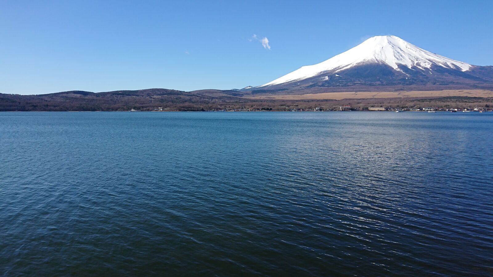 Sony Xperia XZ Premium sample photo. Mt fuji, lake yamanaka photography