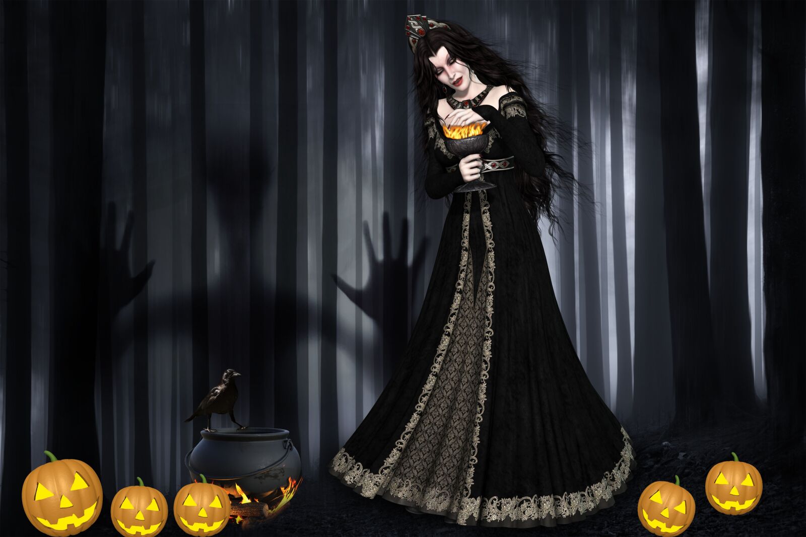 Canon EOS 5D Mark III sample photo. Halloween, night, darkness photography