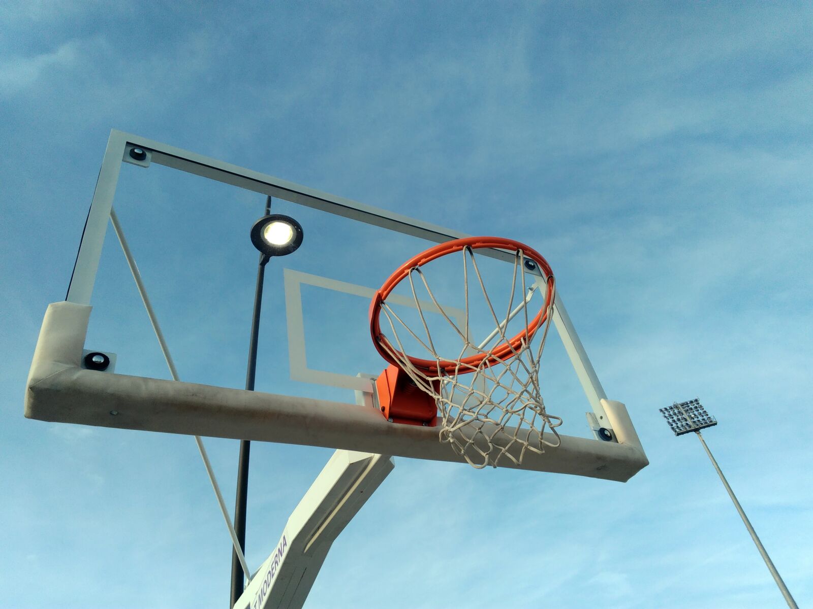 Lenovo S60-A sample photo. Basketball court, blue sky photography