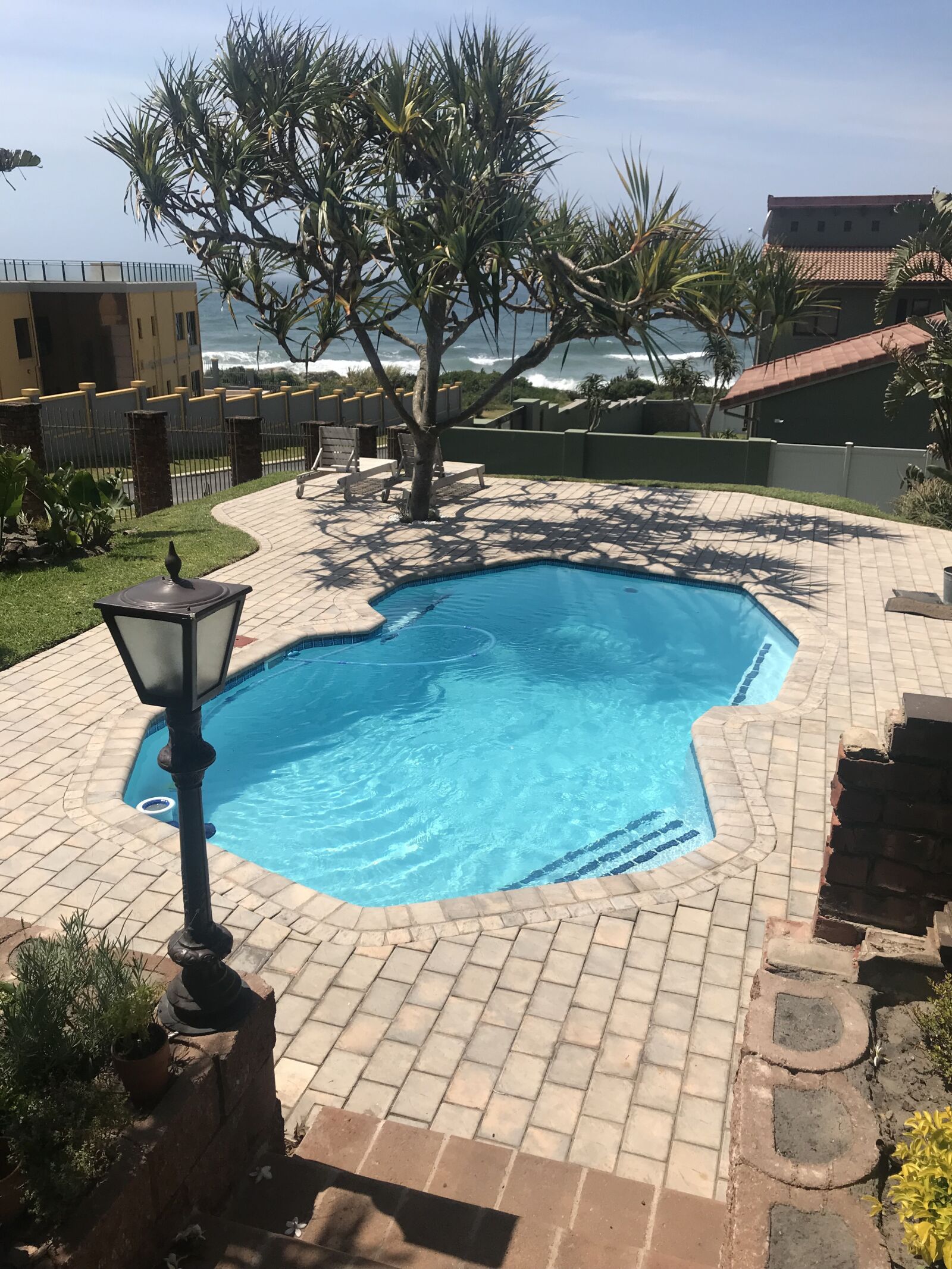 iPhone 7 Plus back dual camera 3.99mm f/1.8 sample photo. Swimmingpool, sea, summer photography