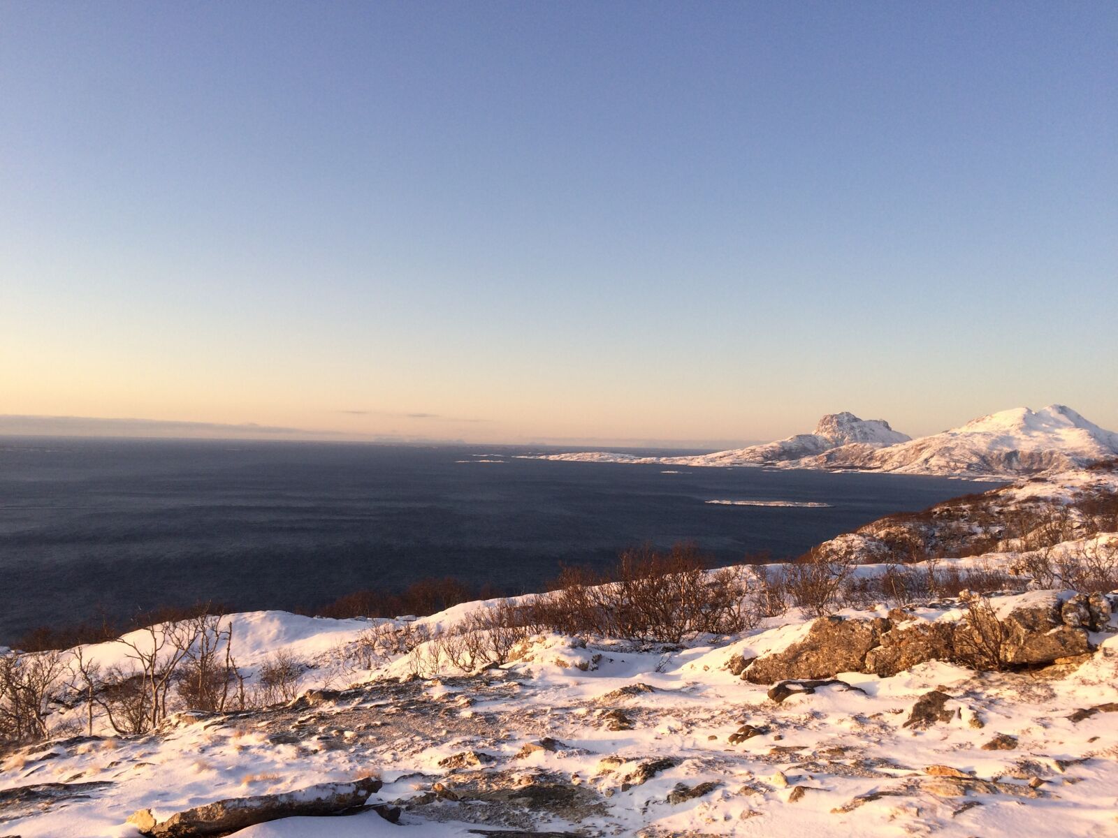 Apple iPhone 5s sample photo. Norway, bodø, winter photography