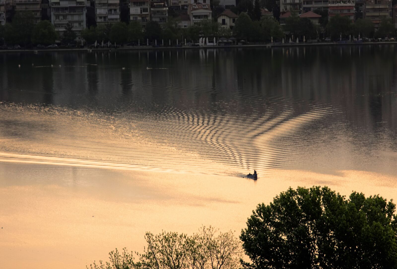 Nikon D7200 sample photo. Lake, boat, water photography