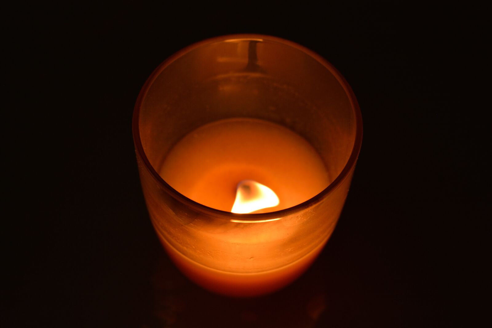 Nikon D5200 sample photo. Flame, glass, wax photography
