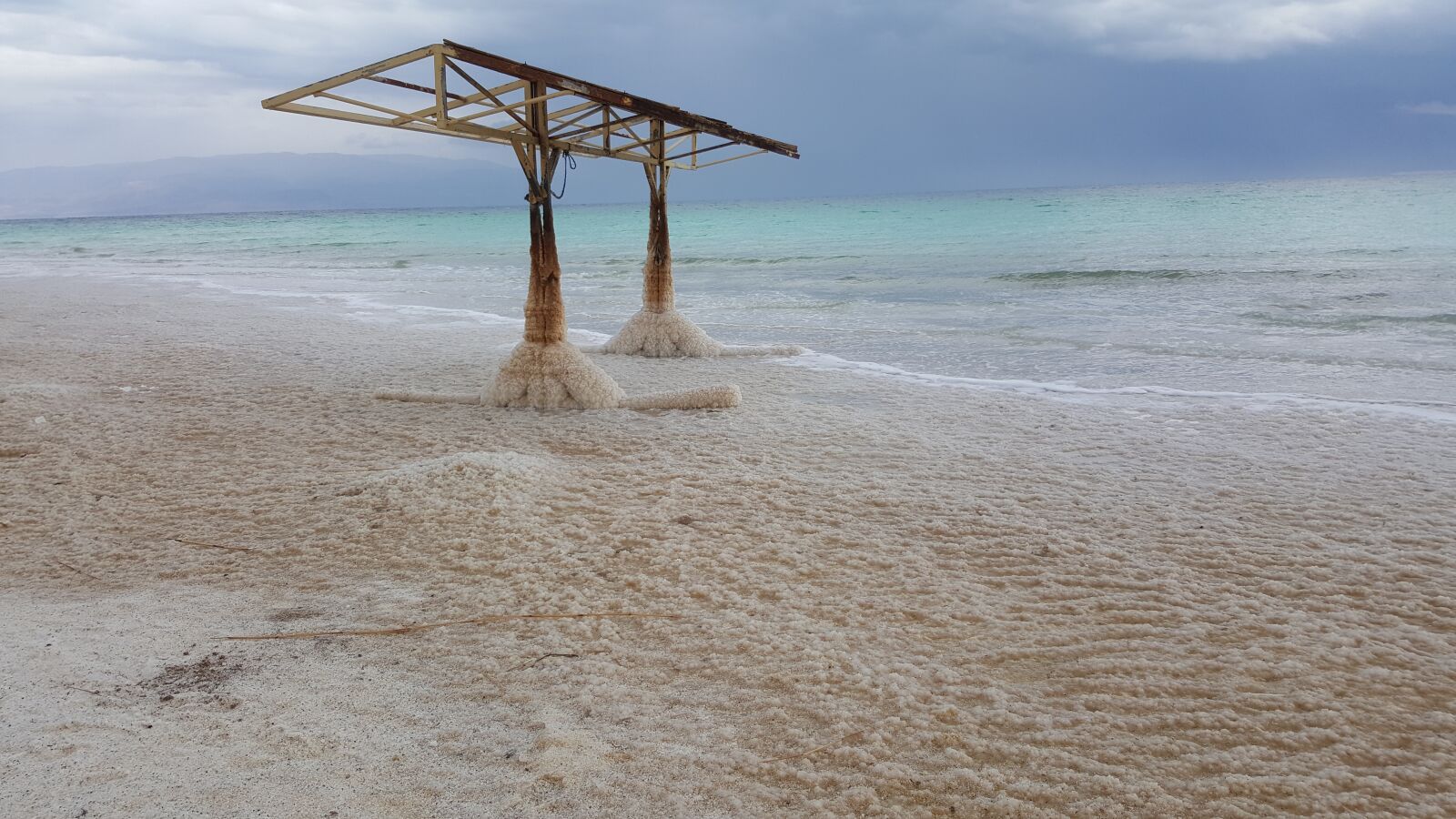 Samsung Galaxy S6 sample photo. Dead sea, salt, dead photography
