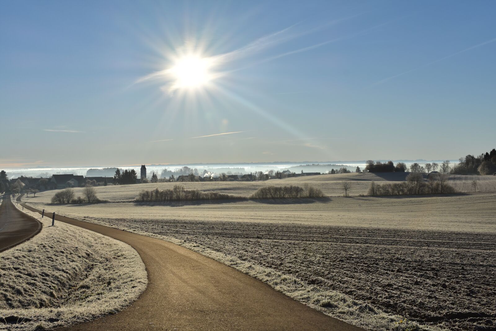 Nikon D3400 sample photo. Winter, ice, sun photography