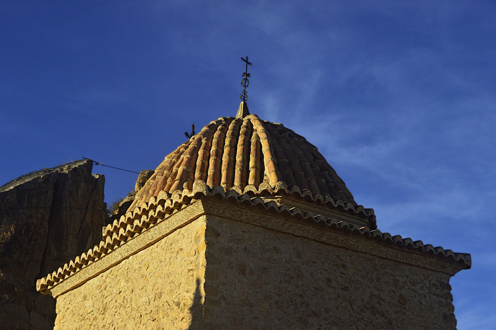 Nikon D3200 sample photo. Dome, cruz, catholic religion photography