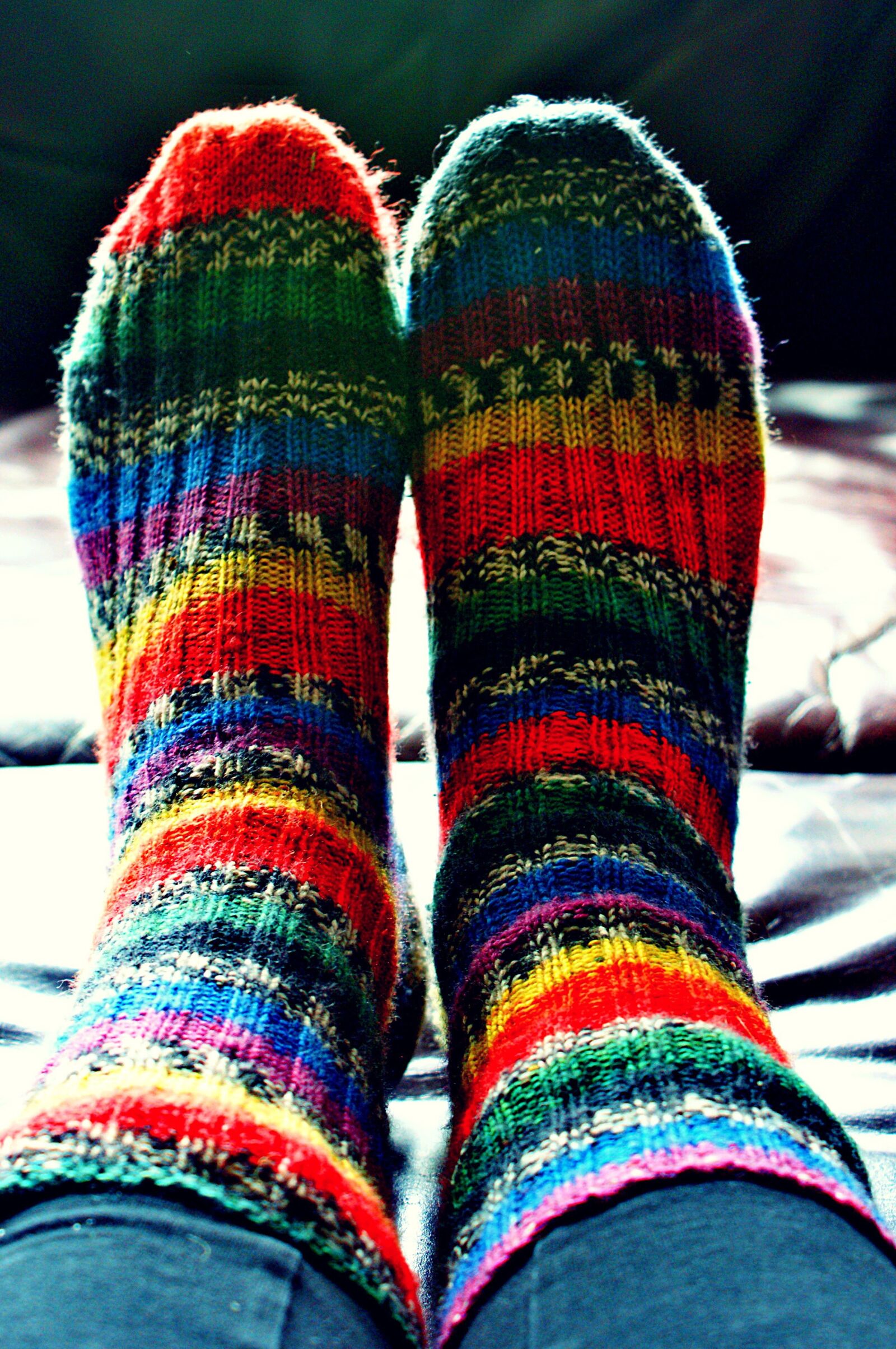 Sony Alpha DSLR-A350 sample photo. Socks, girl, legs photography