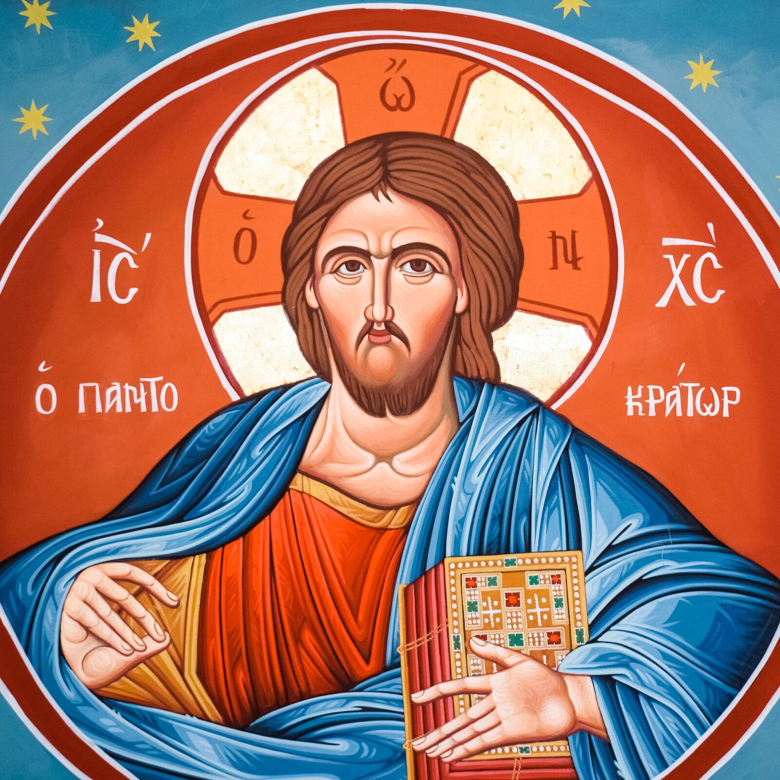 Nikon D3300 sample photo. Pantocrator, jesus christ, evangelists photography