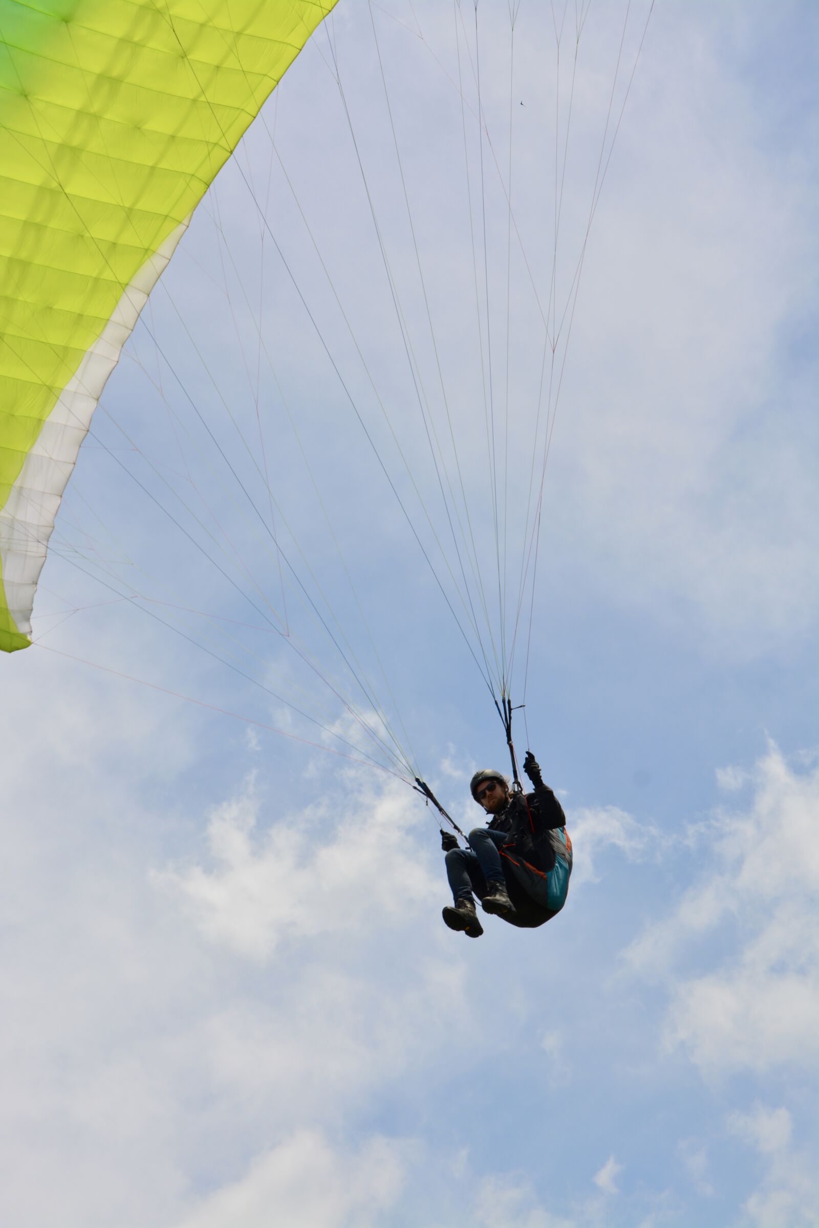 Nikon D5200 sample photo. Paragliding, flight paragliding, free photography