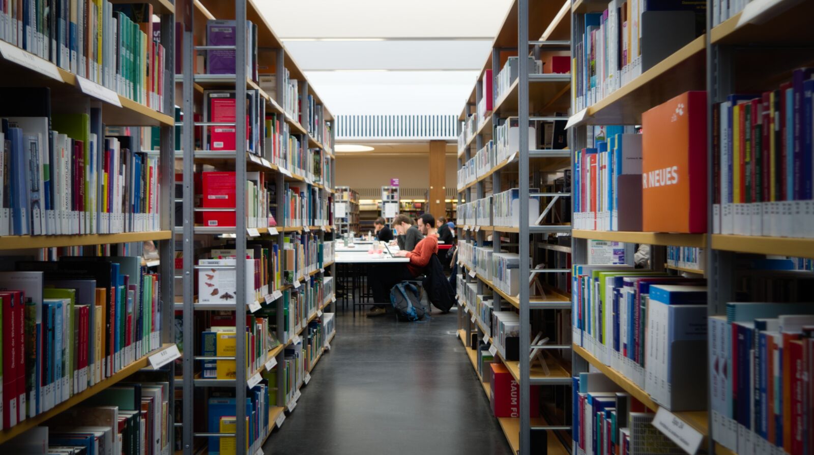 Pentax K-30 sample photo. Library, students, books photography