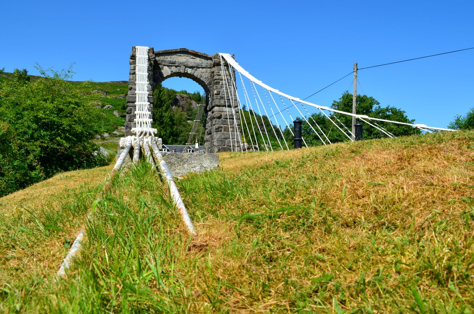Nikon D5100 sample photo. Bridge, scotland, water photography