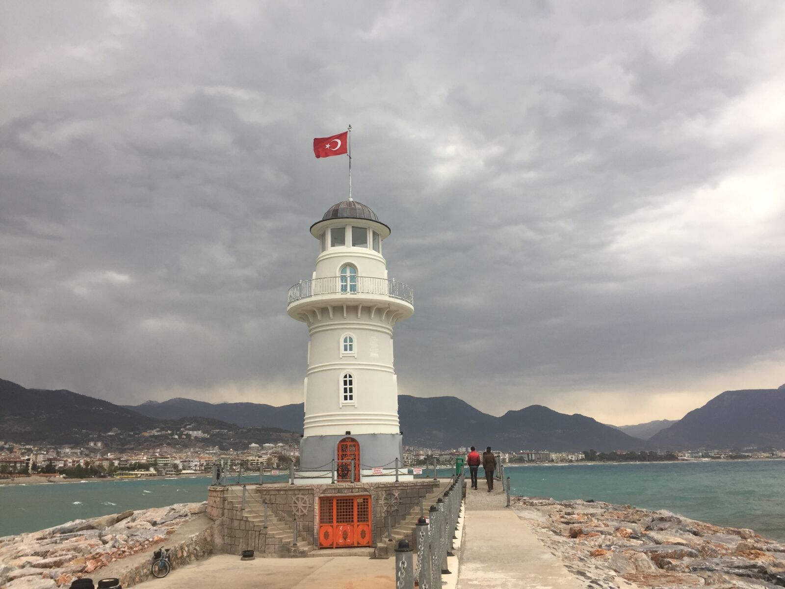 Apple iPhone 6 sample photo. Alanya, lighthouse, turkey photography