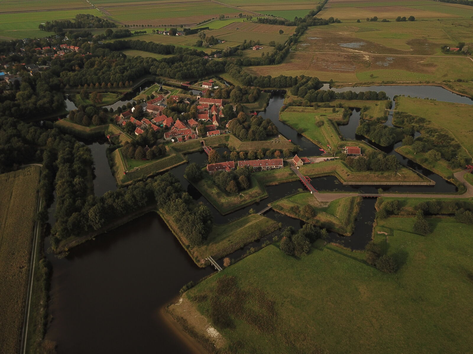 DJI FC220 sample photo. 1960, bourtange, bourtange, swamp, citadel photography