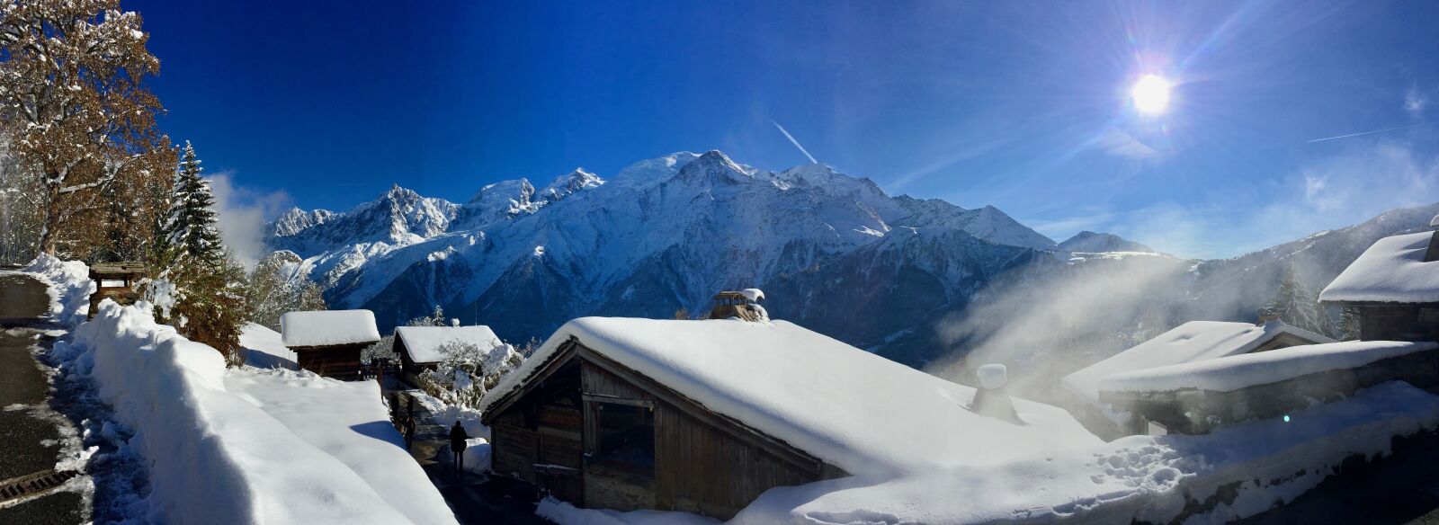 Apple iPhone 6 sample photo. Mont blanc, snow, mountain photography