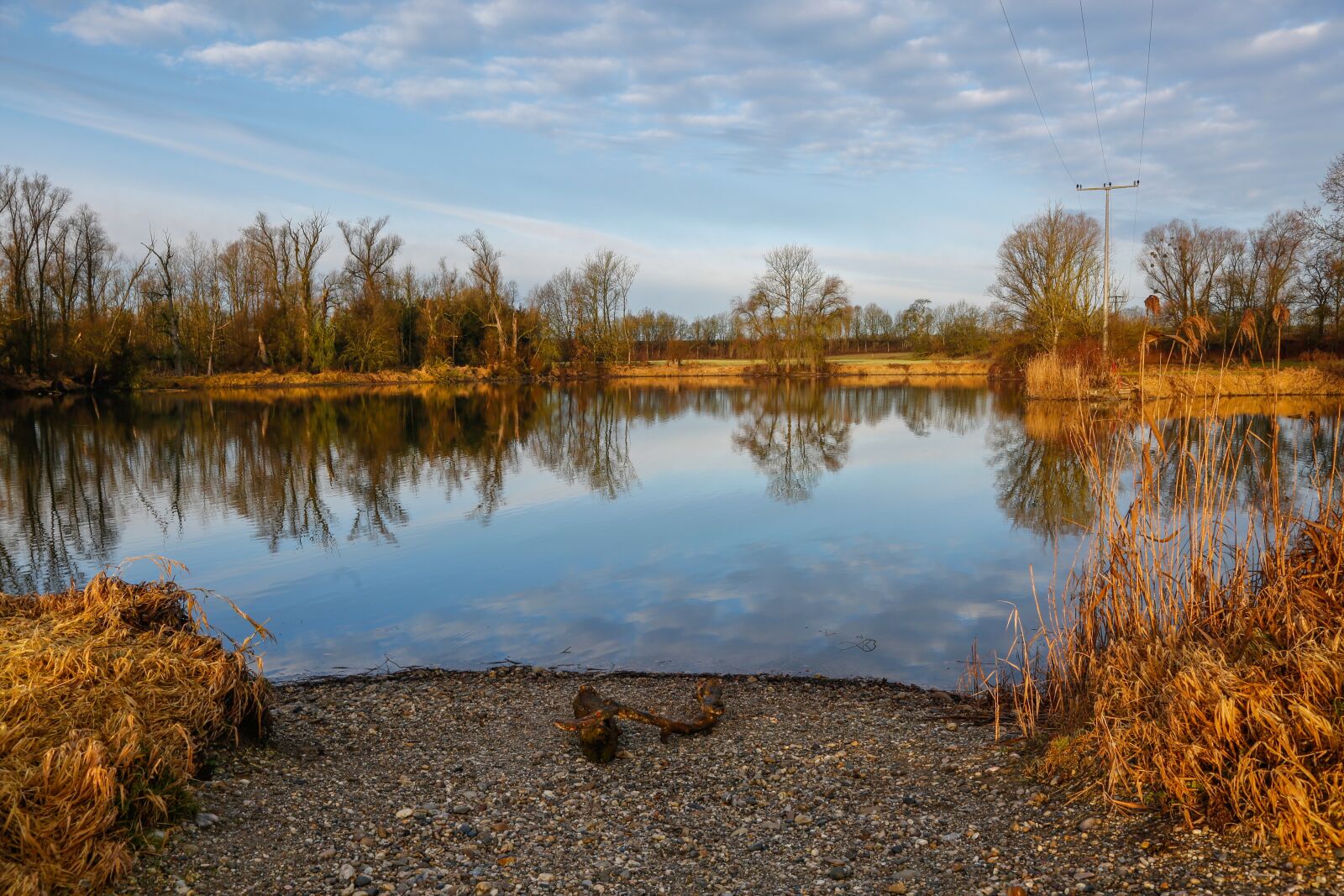 Canon EF 24-105mm F4L IS USM sample photo. Morning, sunrise, lake photography