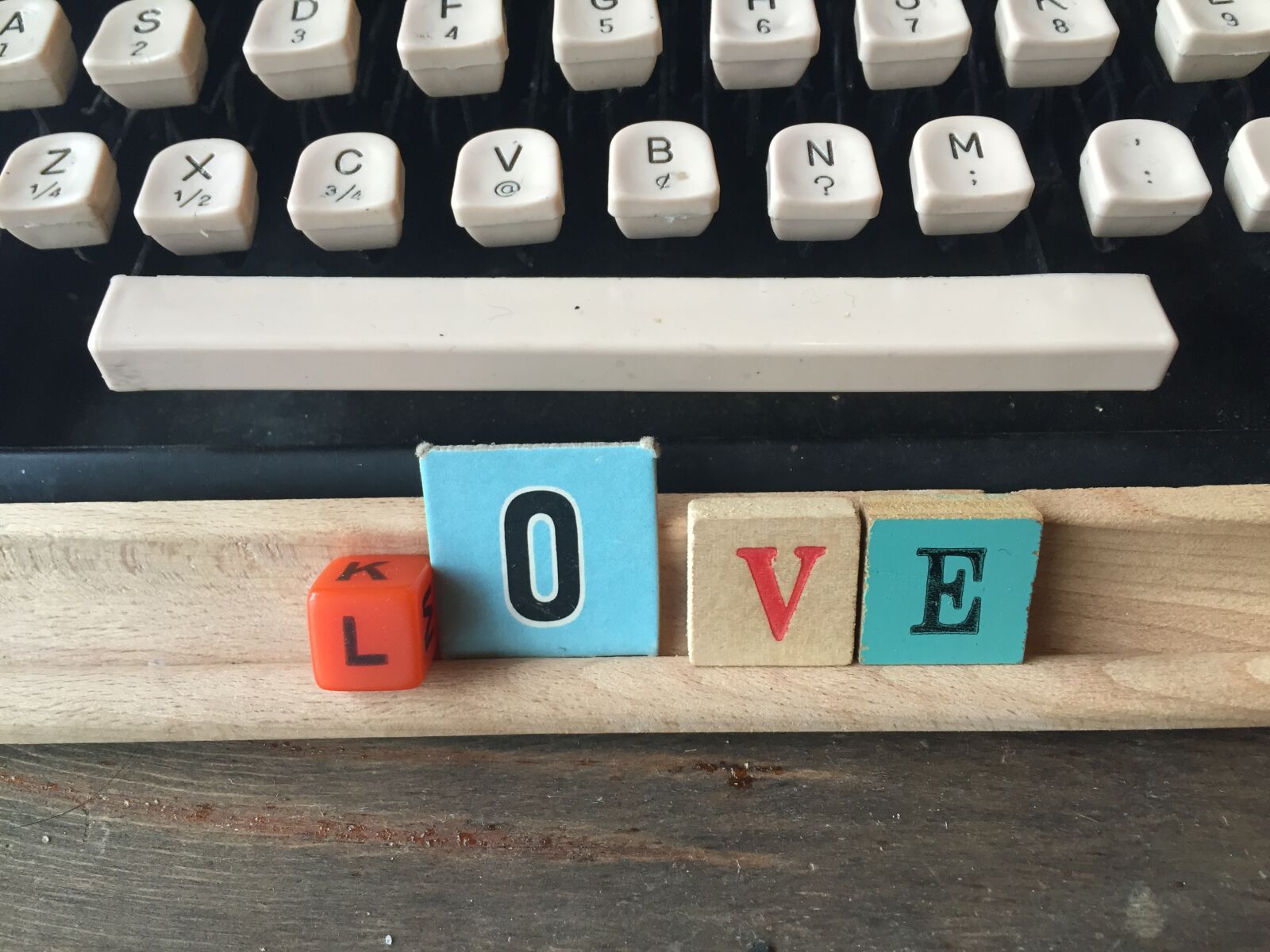 Apple iPhone 6 sample photo. Love, type, type, blocks photography