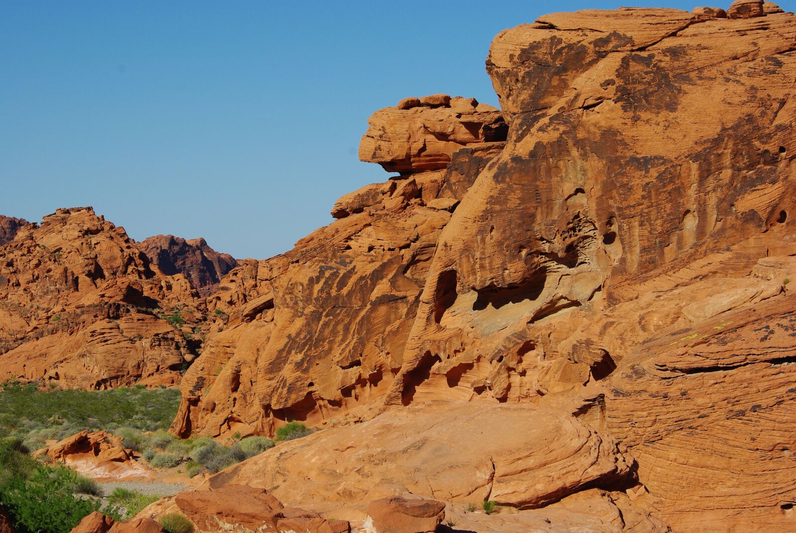 Pentax K200D sample photo. Valley of fire, nevada photography