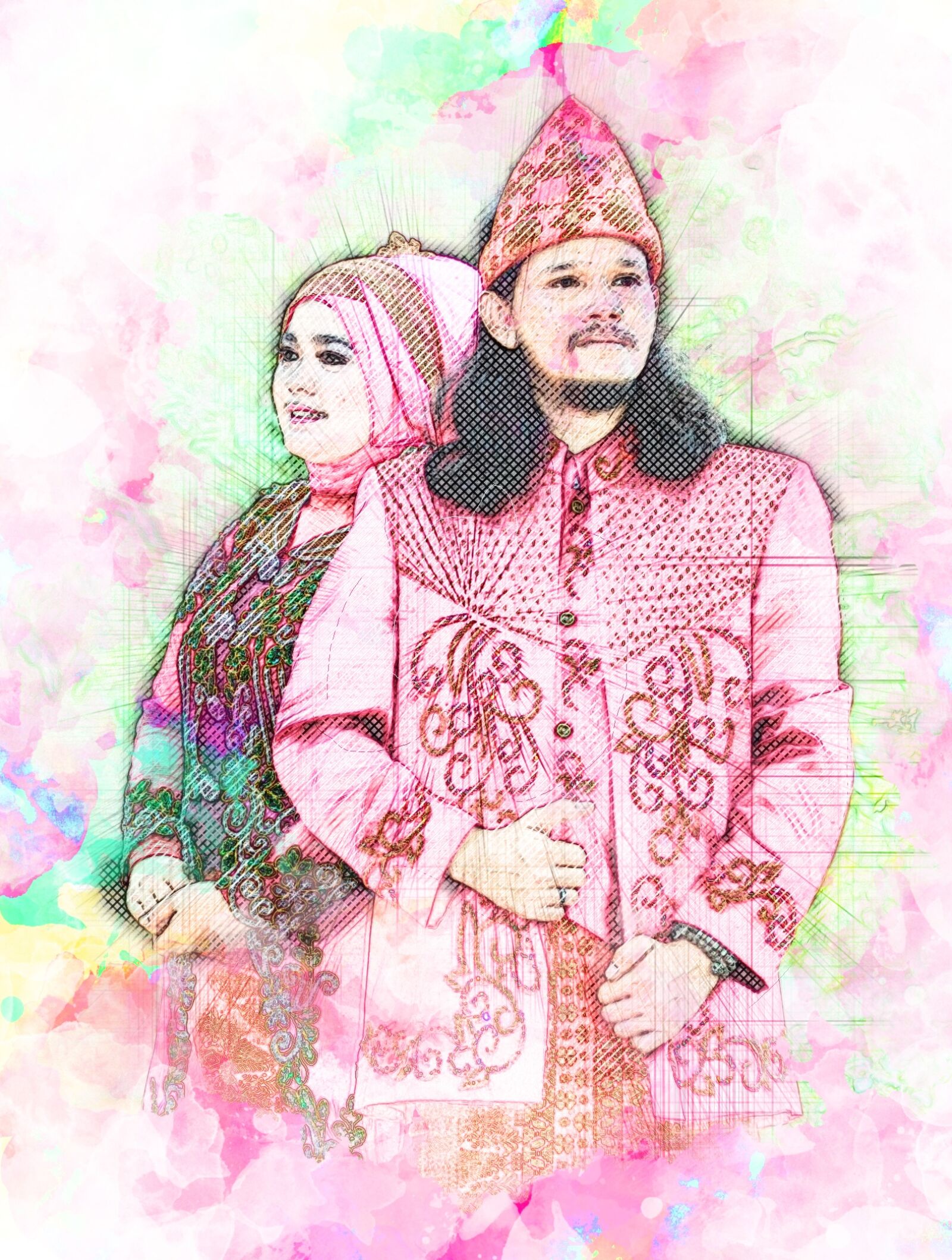 Nikon D90 sample photo. Indonesian, traditional, wedding photography