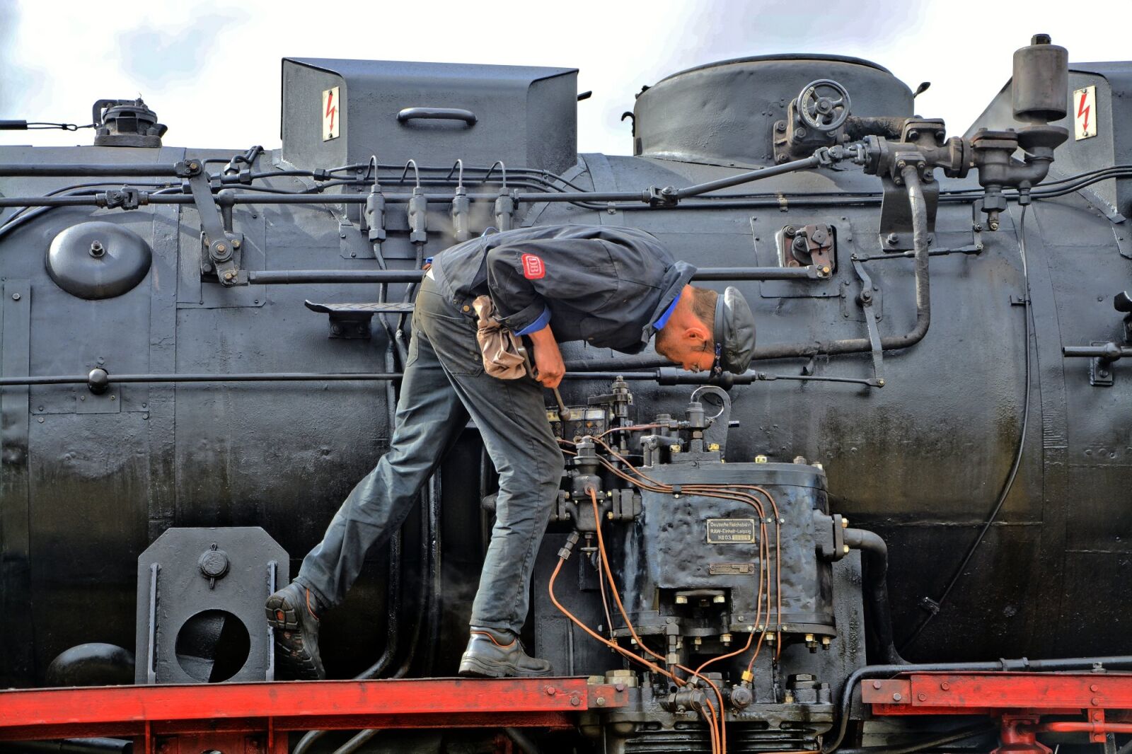Nikon D5200 sample photo. Locomotive, steam locomotive, train photography