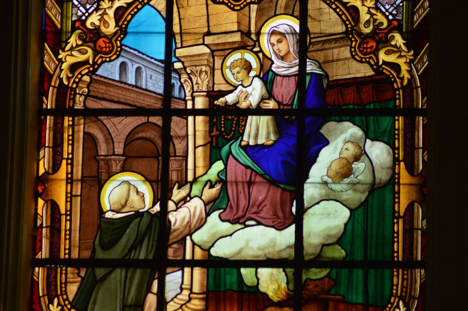 Nikon D3200 sample photo. Stained glass, colorful, window photography