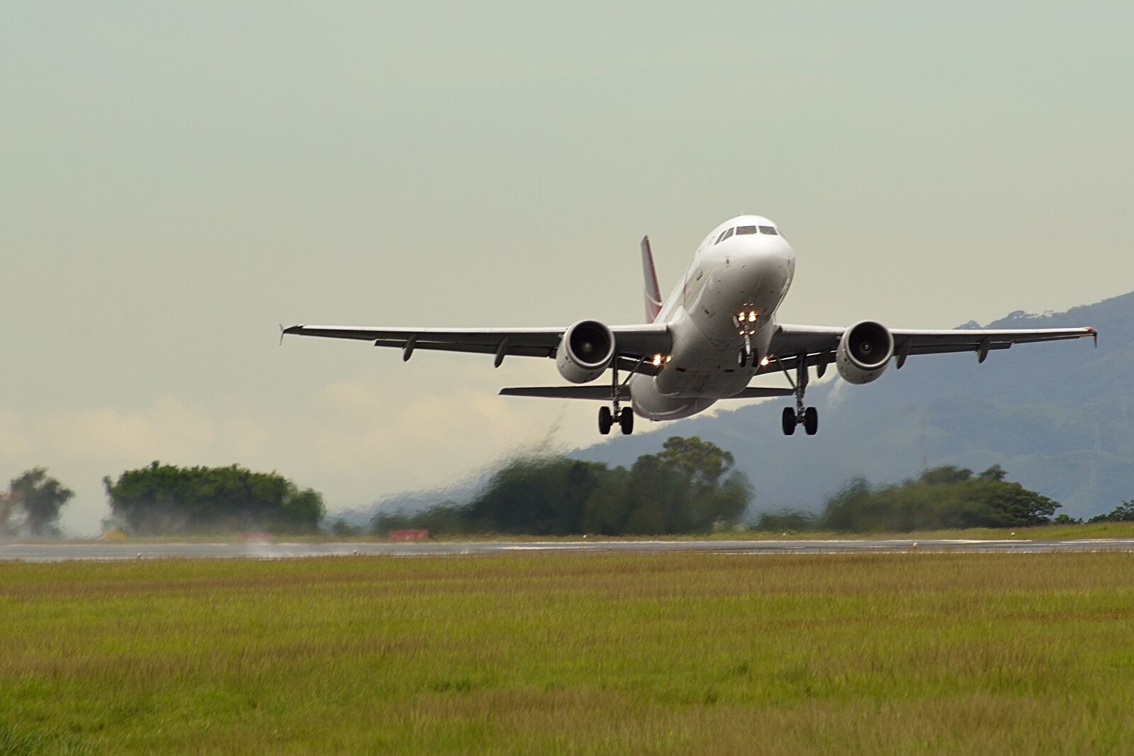 Nikon D3200 sample photo. Plane, ship, space photography
