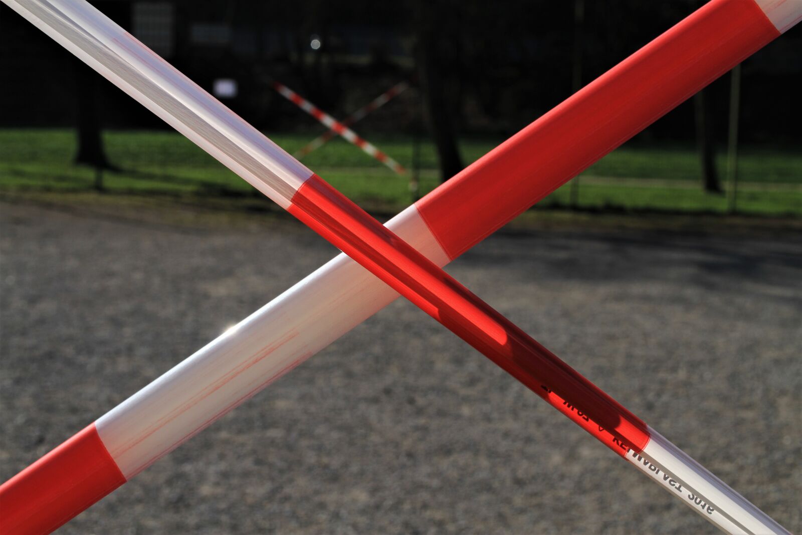 Canon EOS 7D sample photo. Barrier, playground, barrier tape photography
