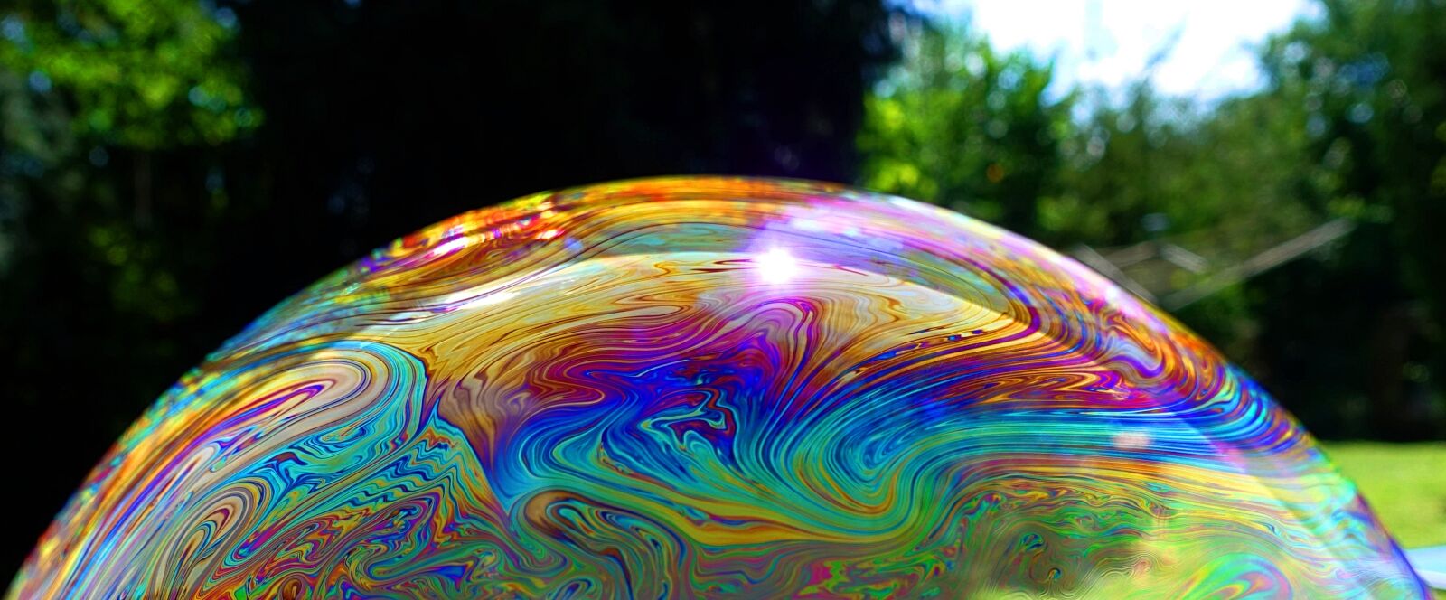 Sony DSC-RX100M5 sample photo. Soap bubble, color, colorful photography