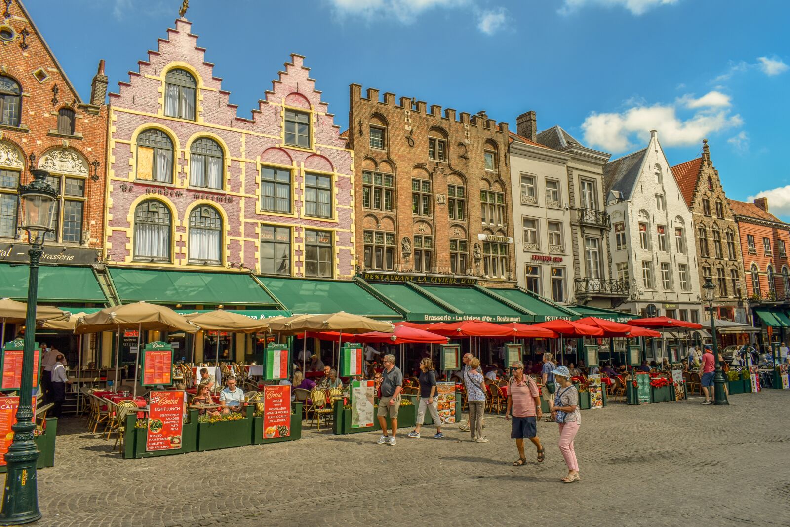 Nikon D3300 sample photo. Brugge, markt, square photography