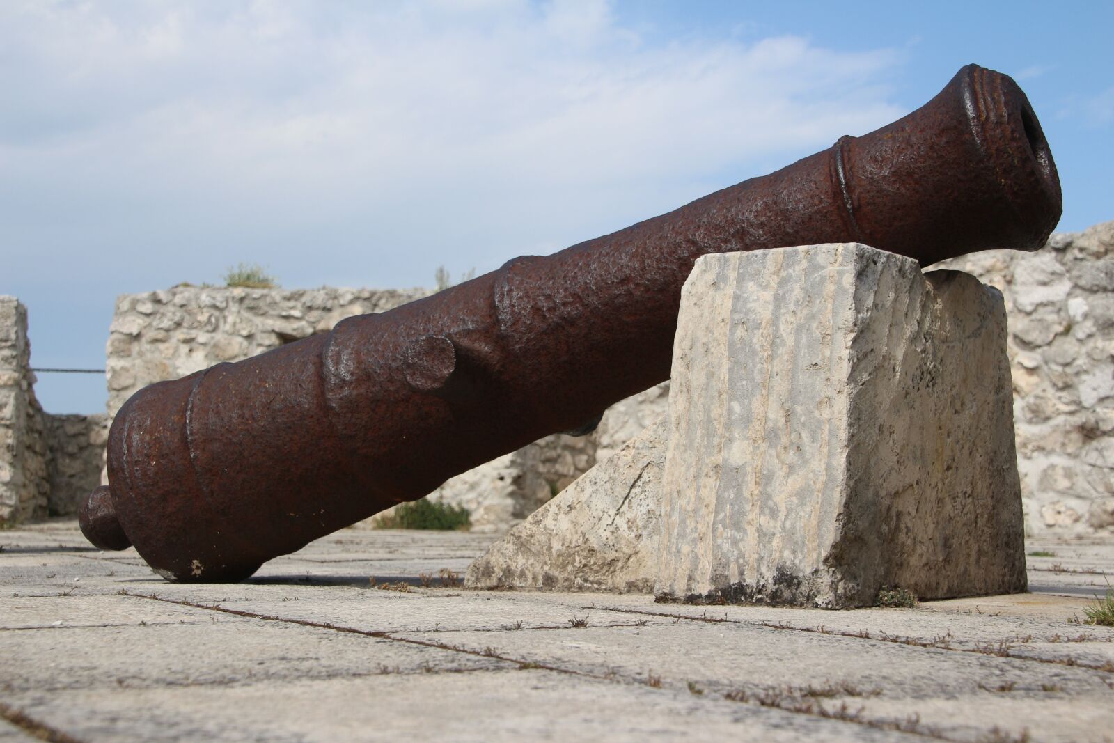 Canon EOS 650D (EOS Rebel T4i / EOS Kiss X6i) sample photo. Gun, castle, historically photography