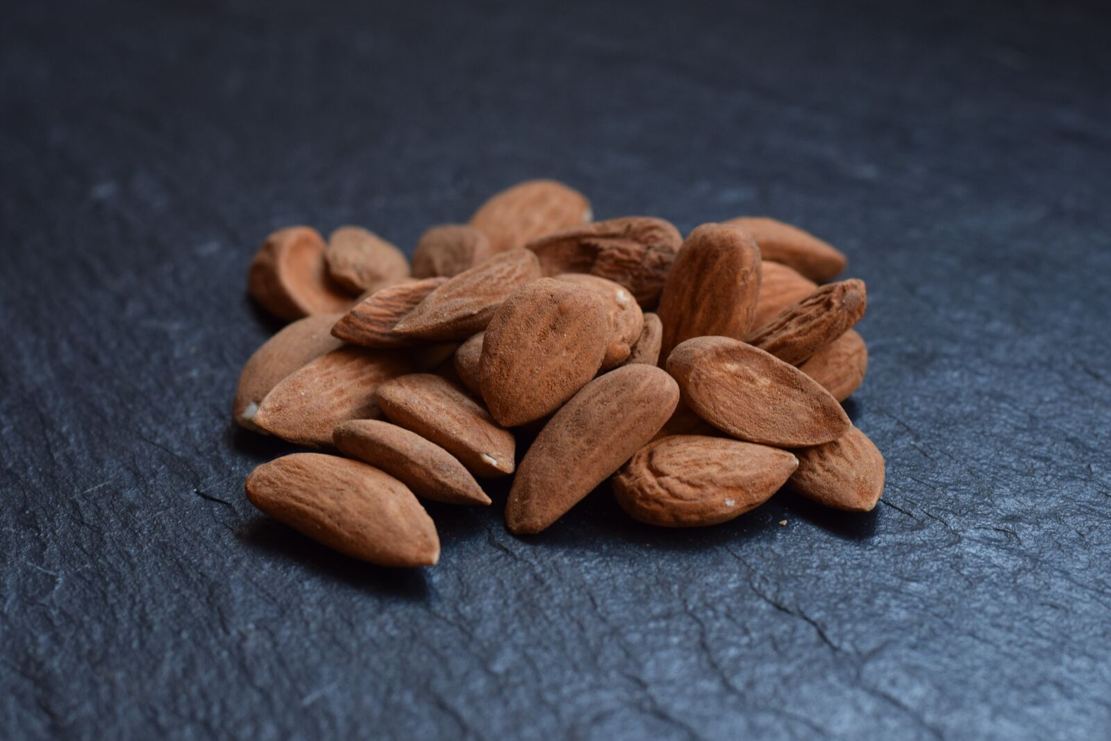 Nikon D3300 sample photo. Almonds, nuts, diet photography