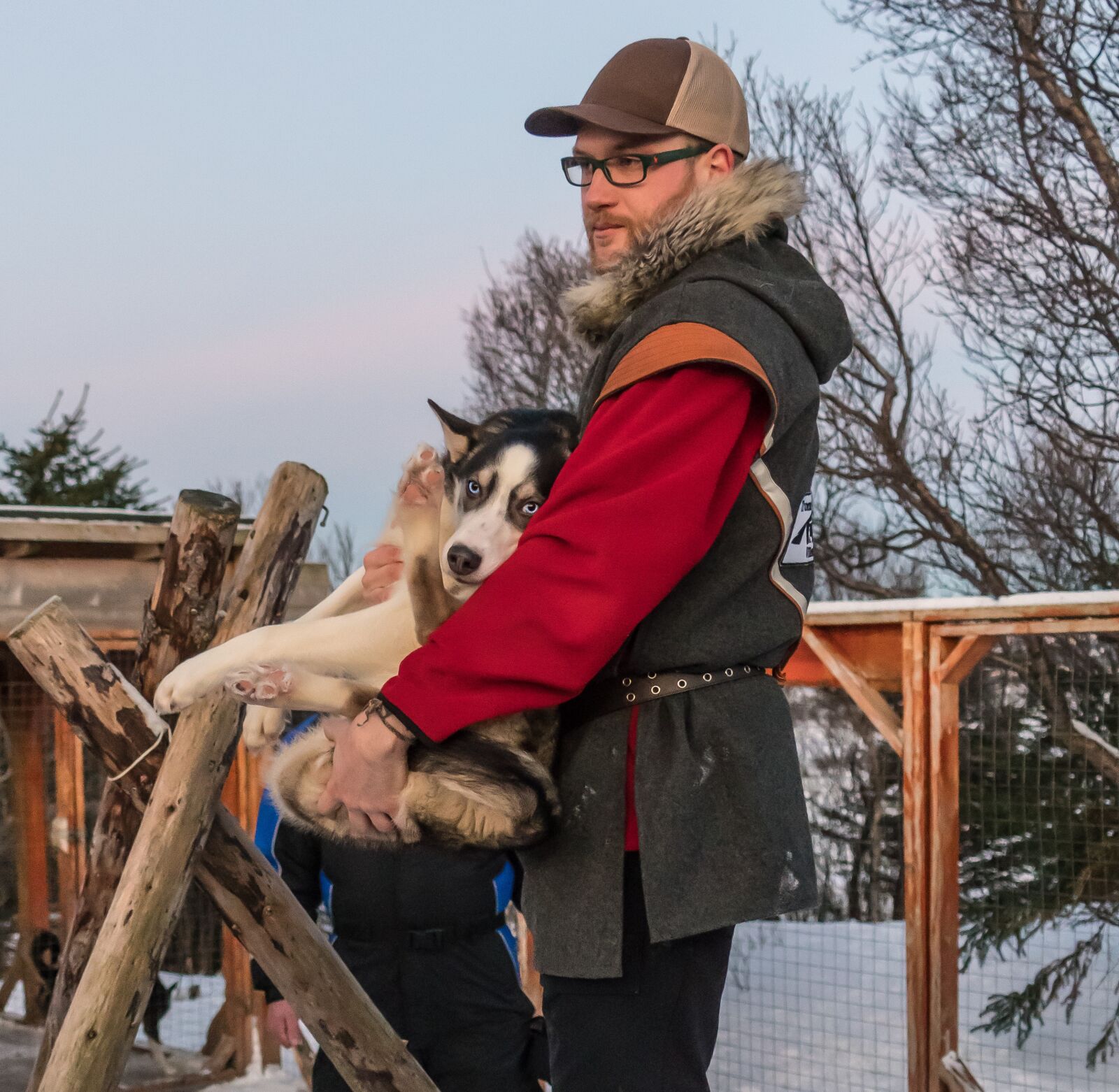Sony a7R II + Sony FE 24-240mm F3.5-6.3 OSS sample photo. Husky, dog, sled dog photography