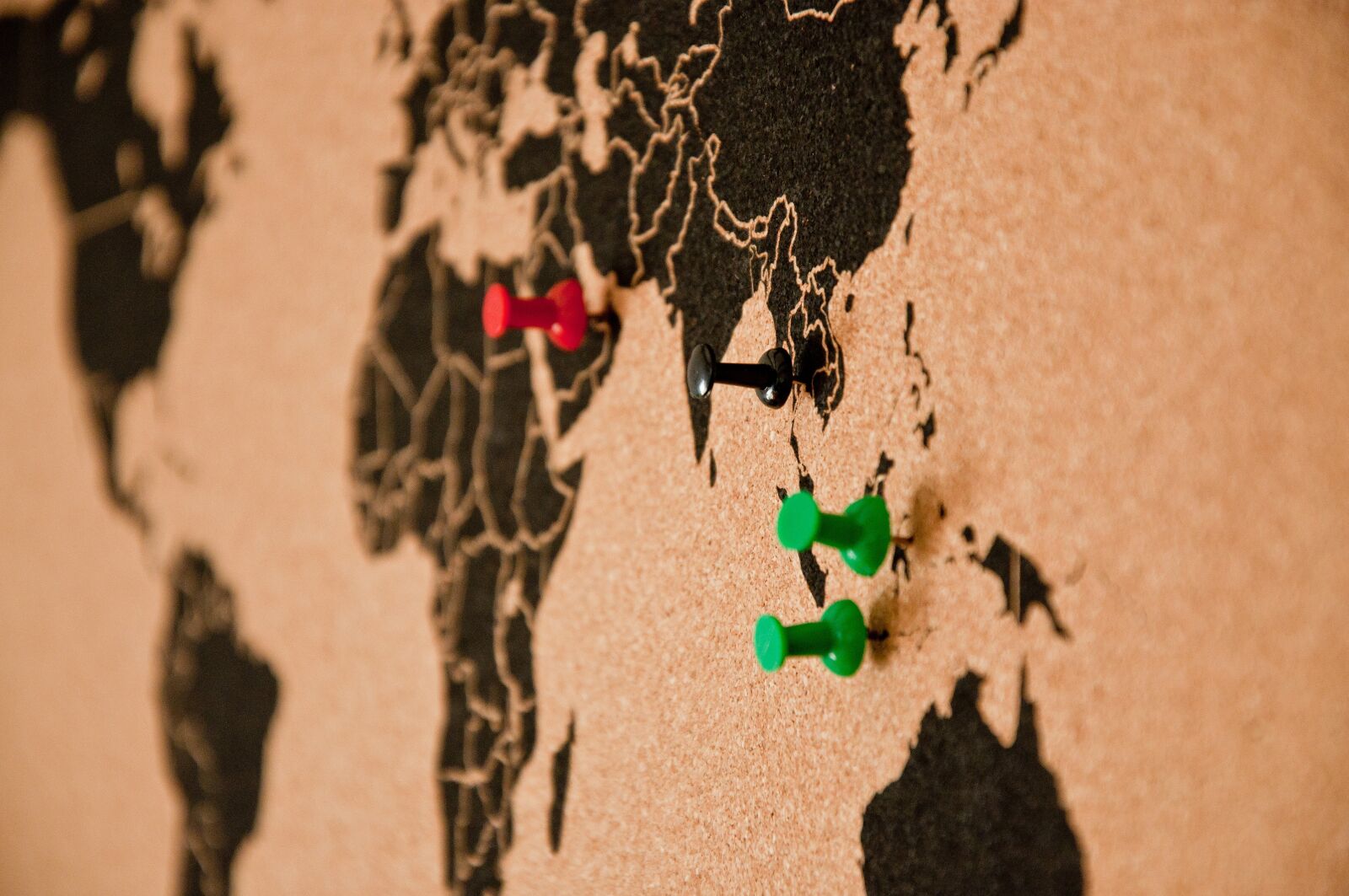 Nikon D90 sample photo. Bulletin board, pin board photography