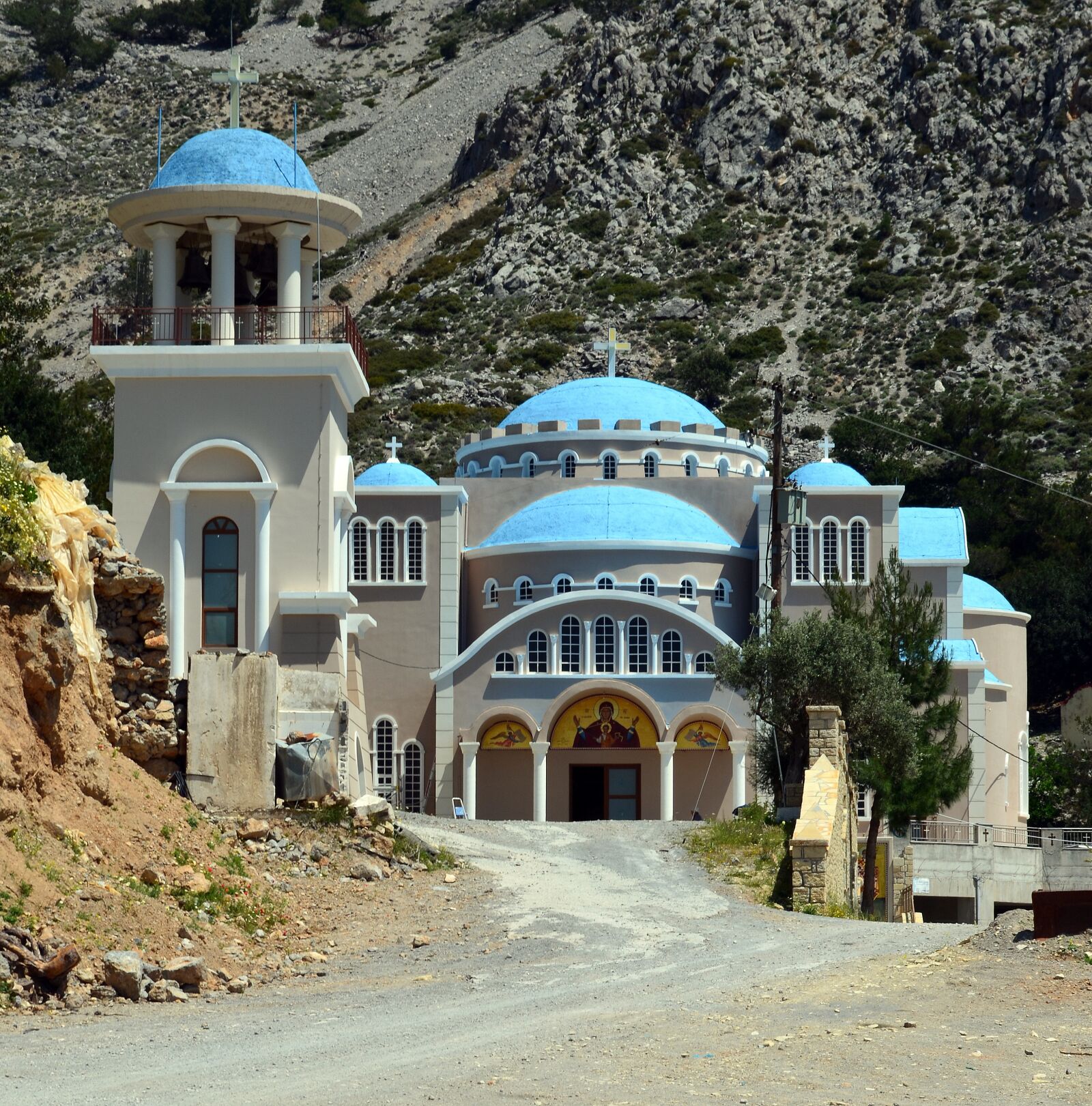Nikon D5100 sample photo. Crete, monastery, monastery of photography