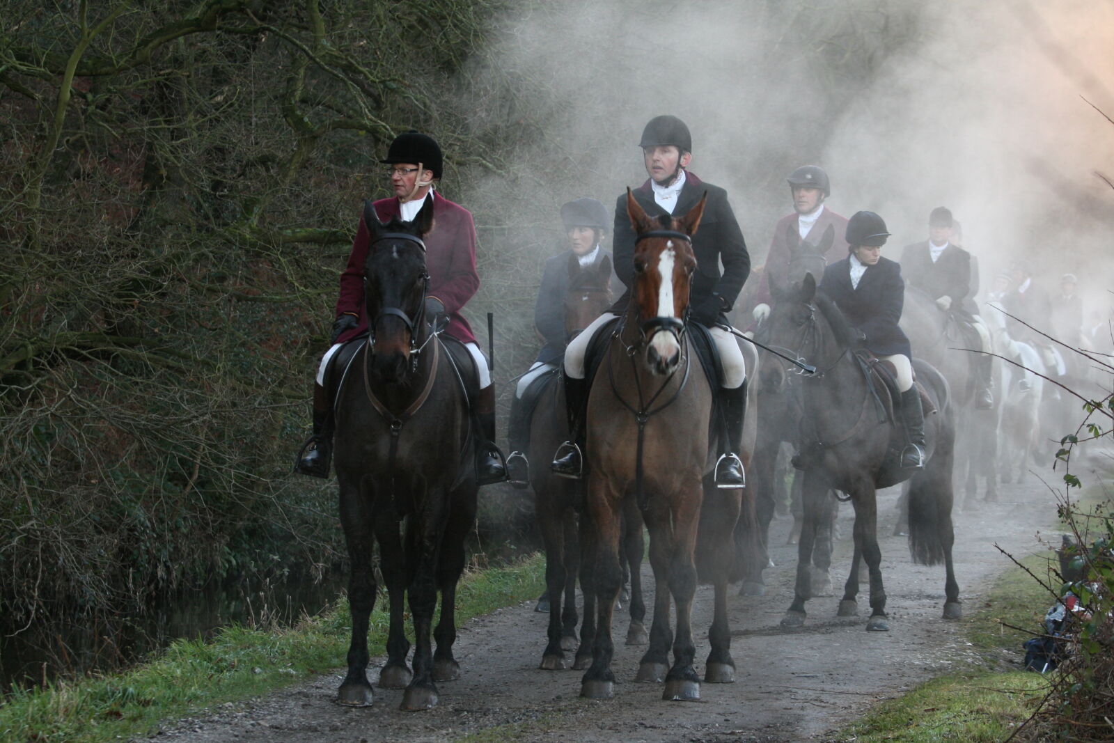 Canon EF 70-200mm F4L IS USM sample photo. Horseback, riding, horsemen, horses photography