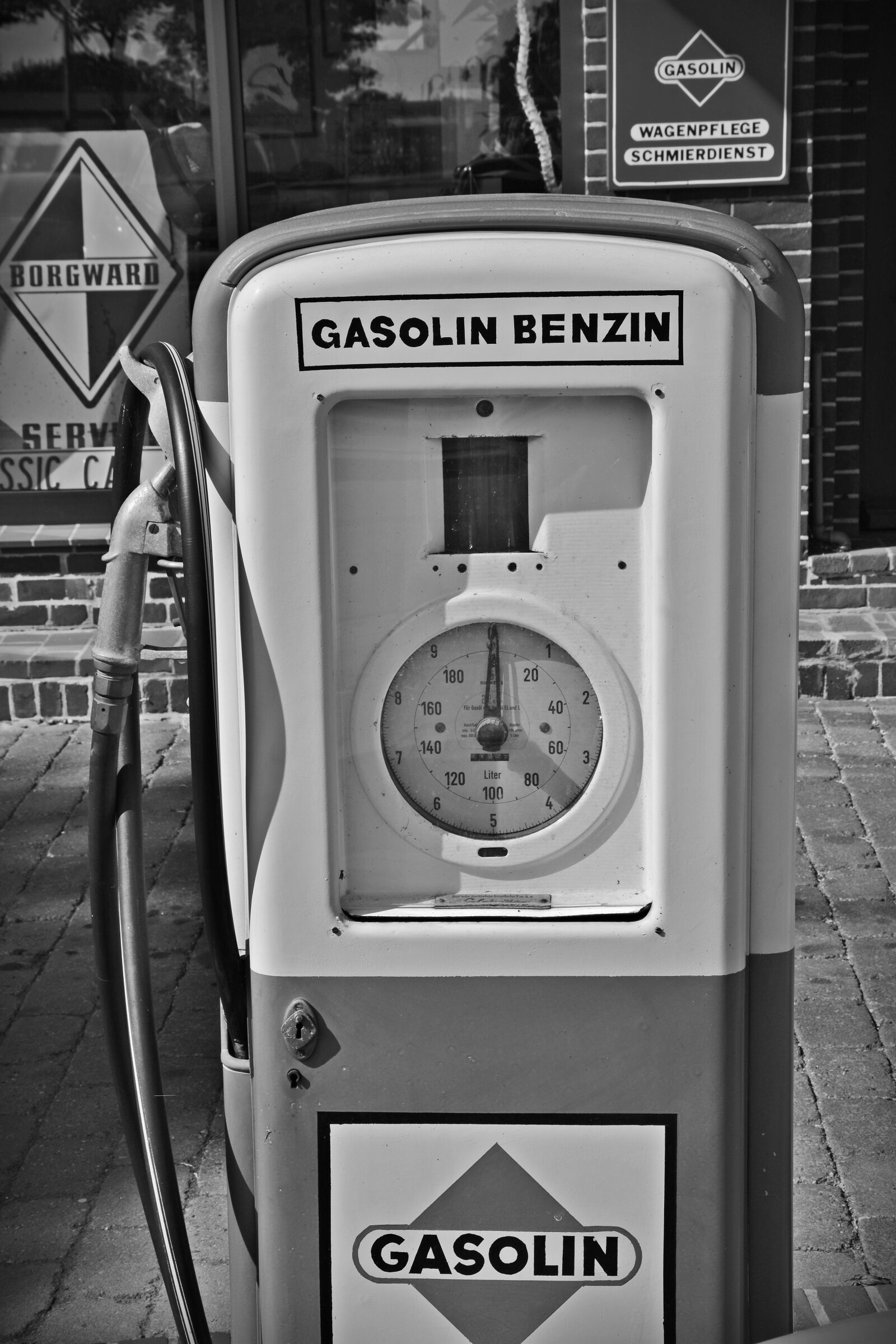 Nikon D5200 sample photo. Gas pump, petrol stations photography
