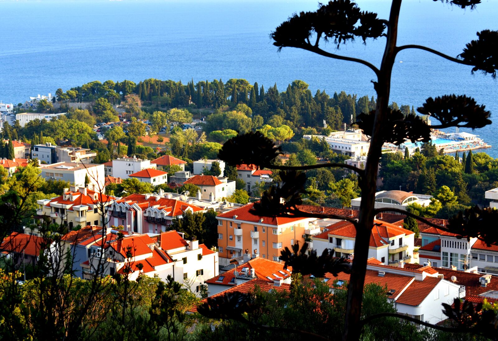Nikon D3400 sample photo. Croatia, split, town photography