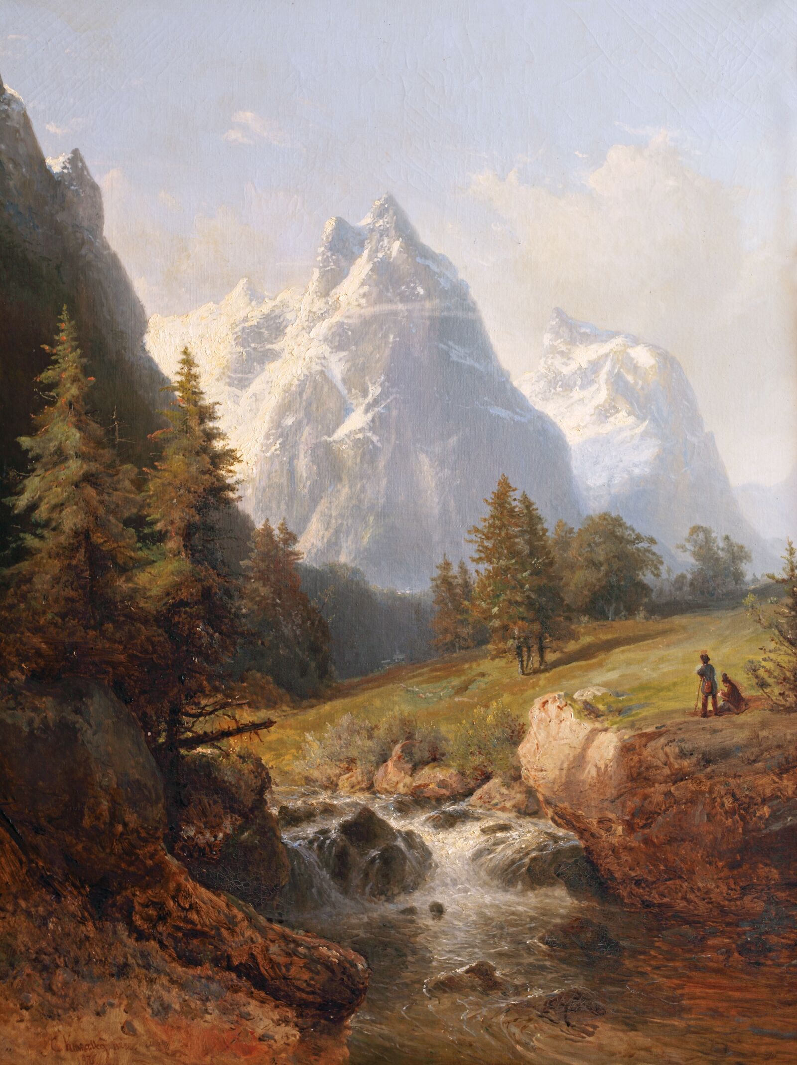 Canon EOS 5D Mark II sample photo. Mountain, paint, ancient photography