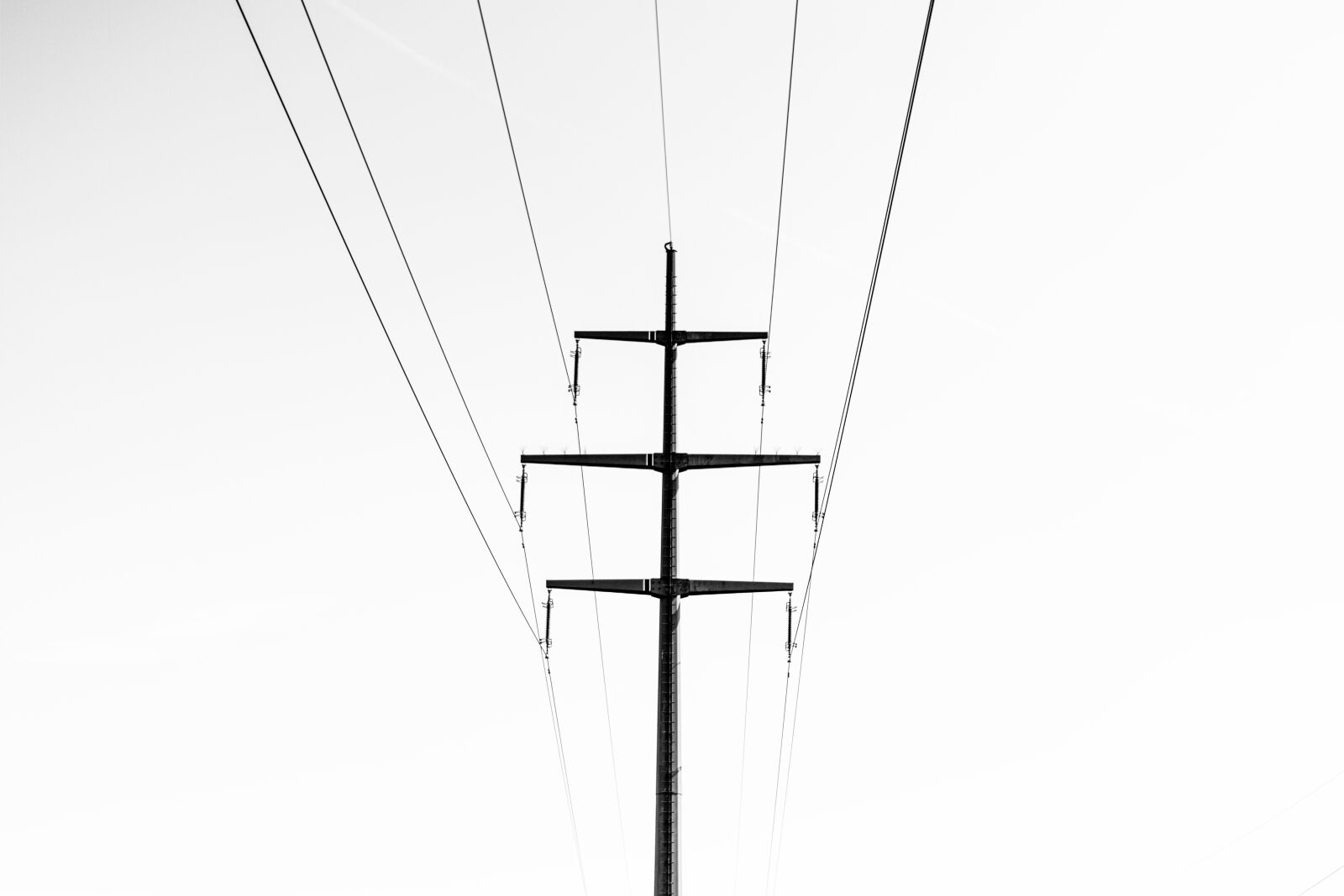 Nikon D5600 sample photo. Current, strommast, energy photography