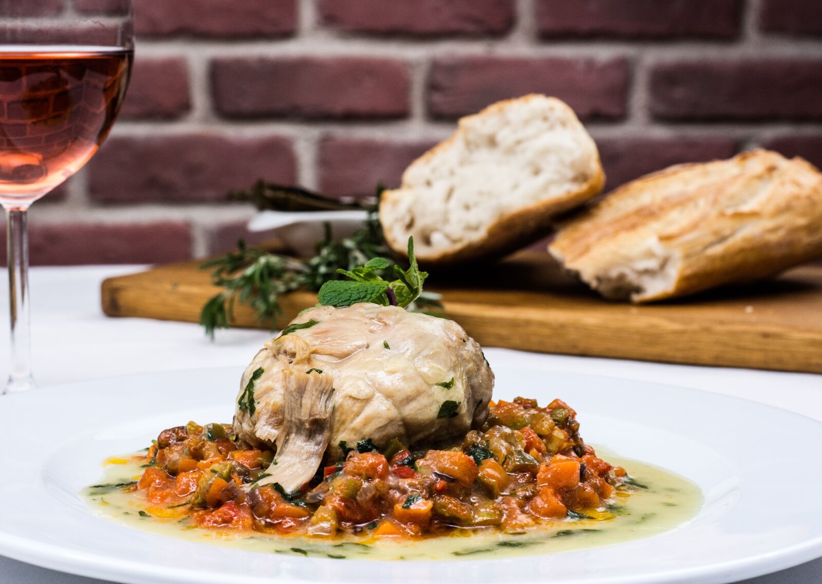 Nikon D7200 sample photo. Lamb baked, lamb meat photography