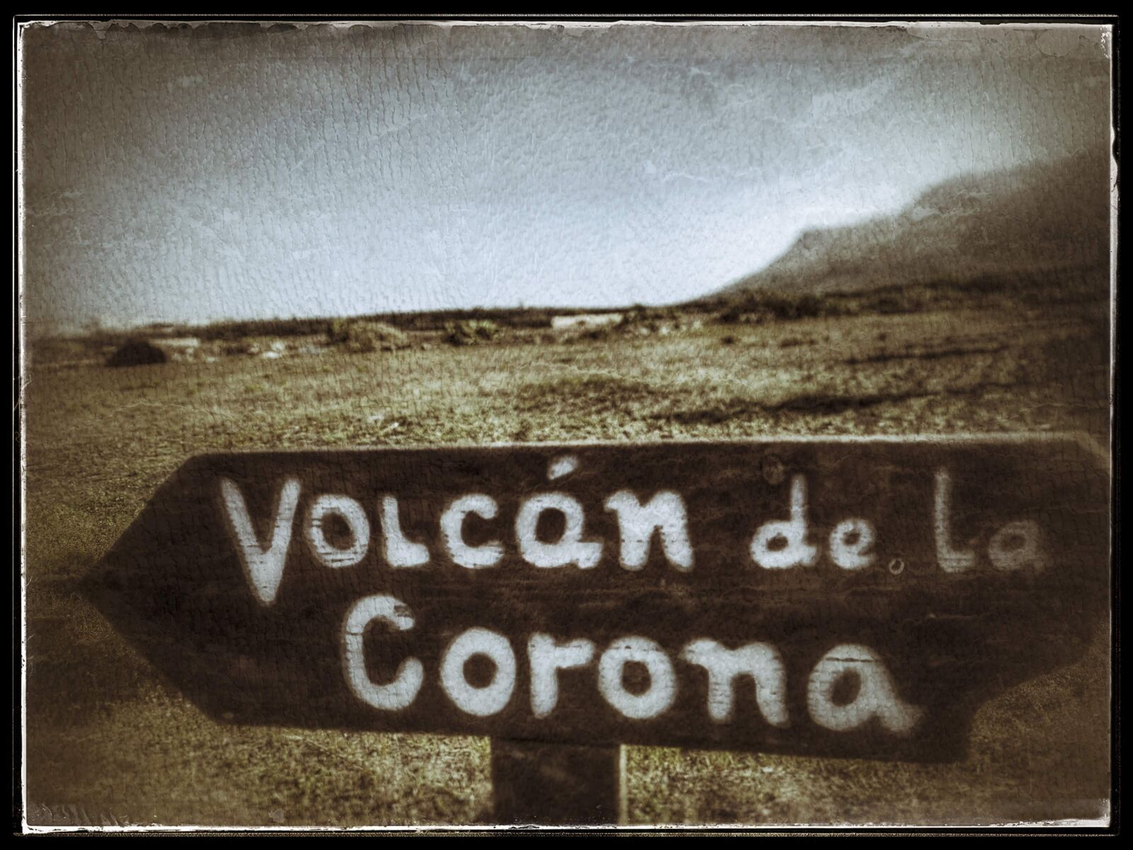 Xiaomi Redmi Note 7 sample photo. Volcano, corona, lanzarote photography