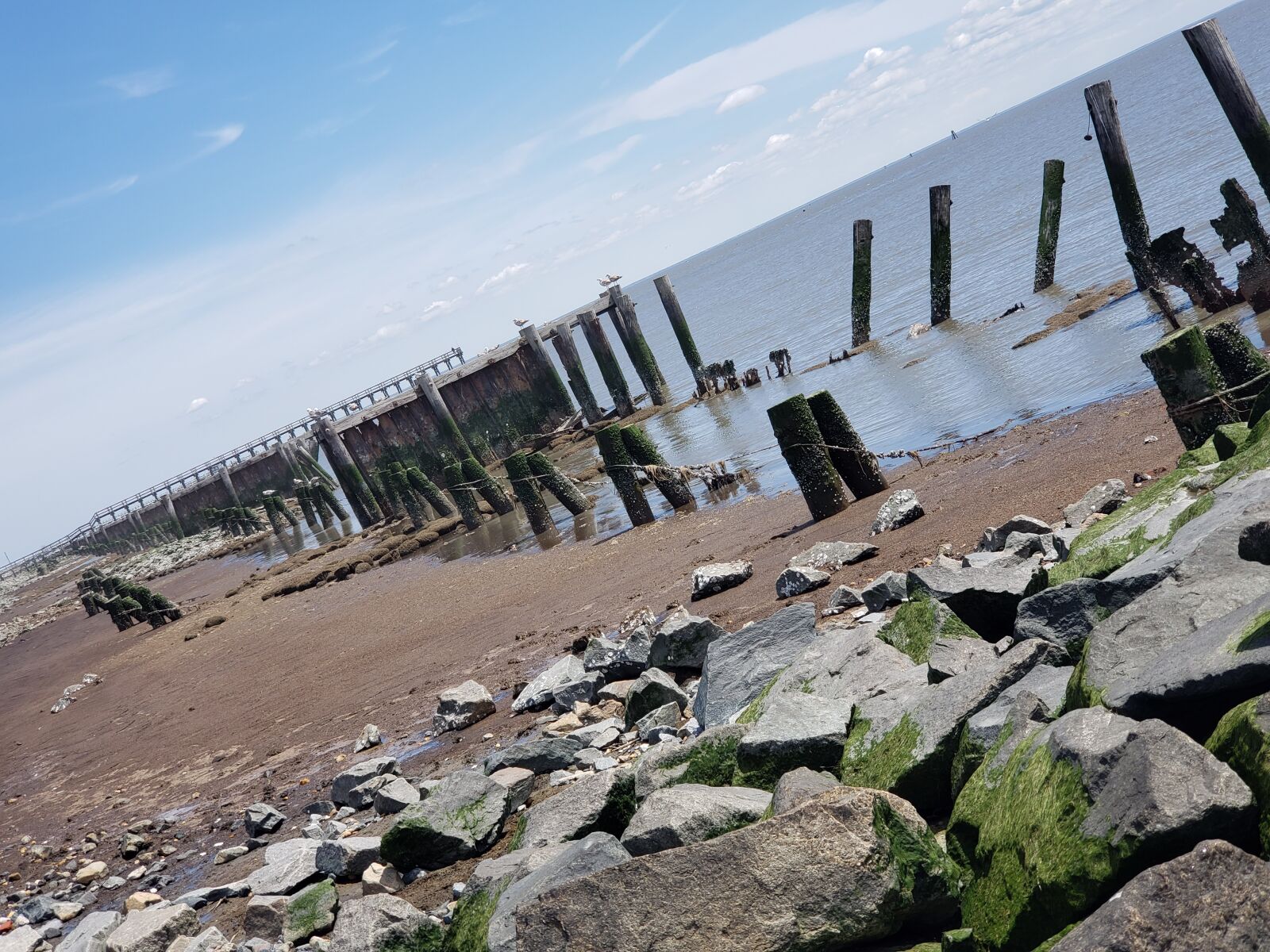 Samsung Galaxy Note9 sample photo. Shore, pier, ocean photography