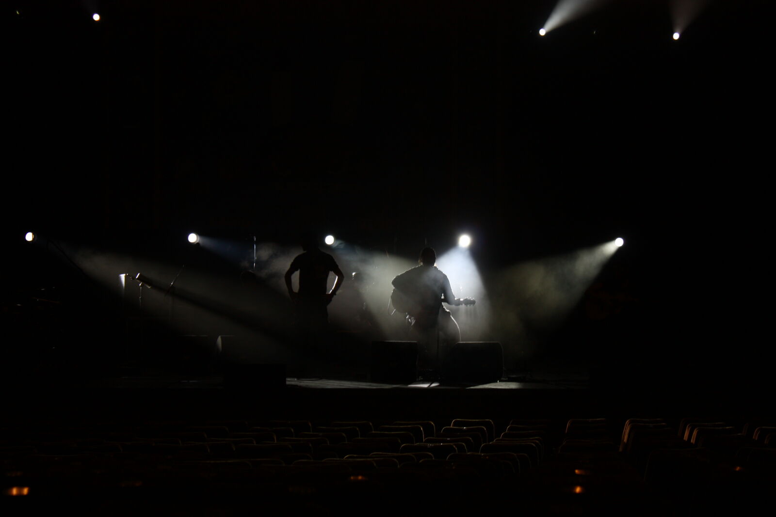 Canon EOS 450D (EOS Rebel XSi / EOS Kiss X2) sample photo. Band, blur, concert, dark photography