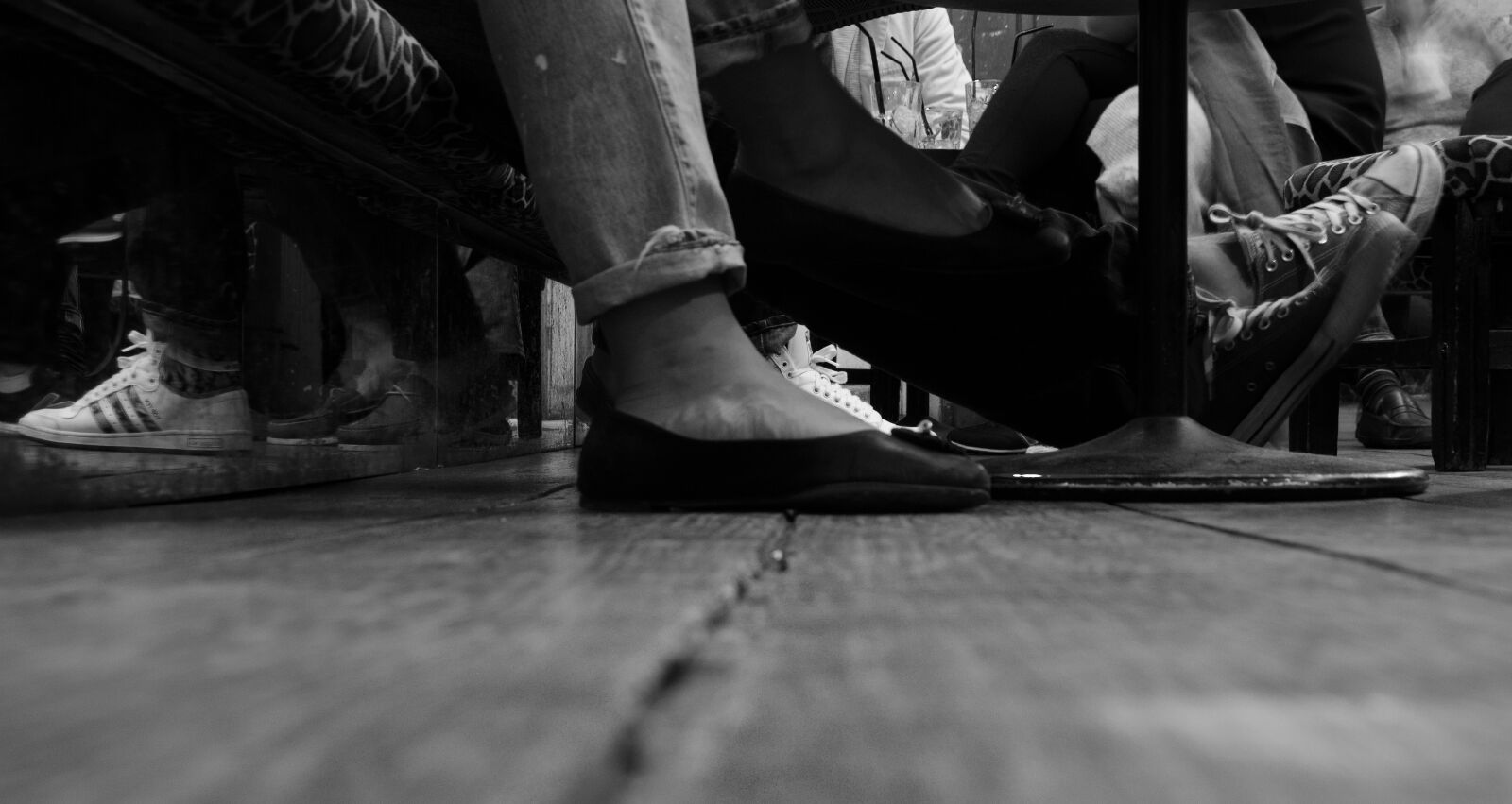 Nikon D7000 sample photo. Black, and, white, feet photography